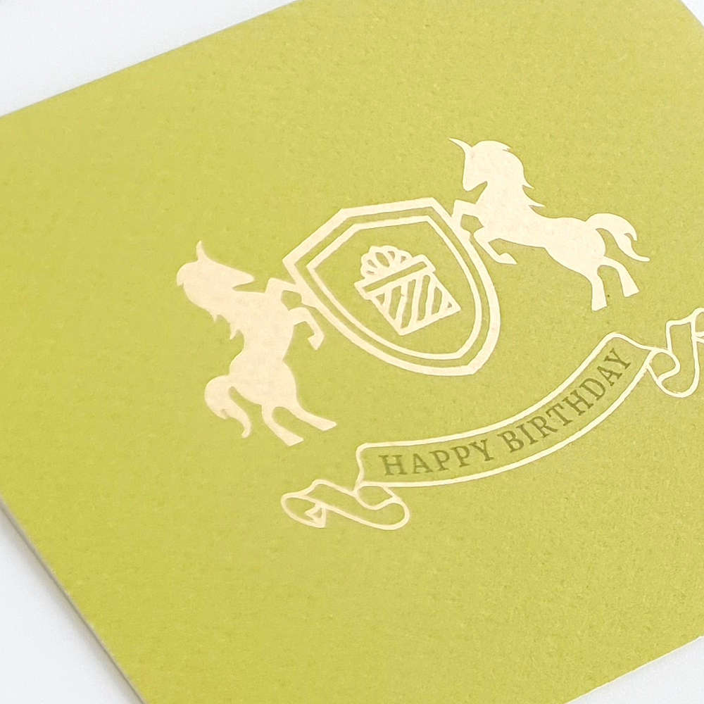 Unicorn's Gift Birthday Card Mini - Image 4