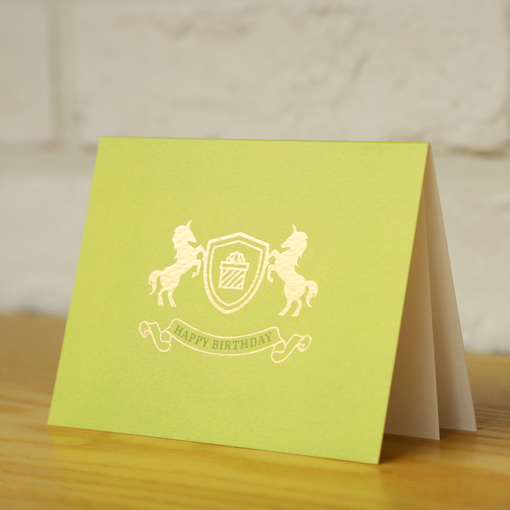 Unicorn's Gift Birthday Card Mini - Image 2