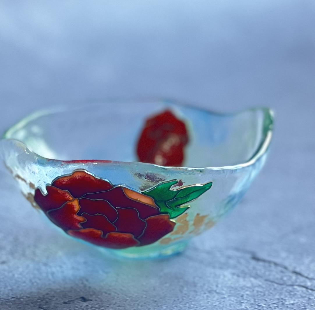 Ascending Vitreous Enamel Bowl