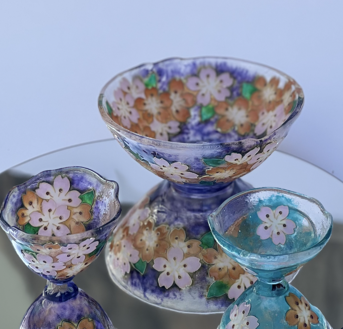 Ascending Vitreous Enamel Teacup - Image 2