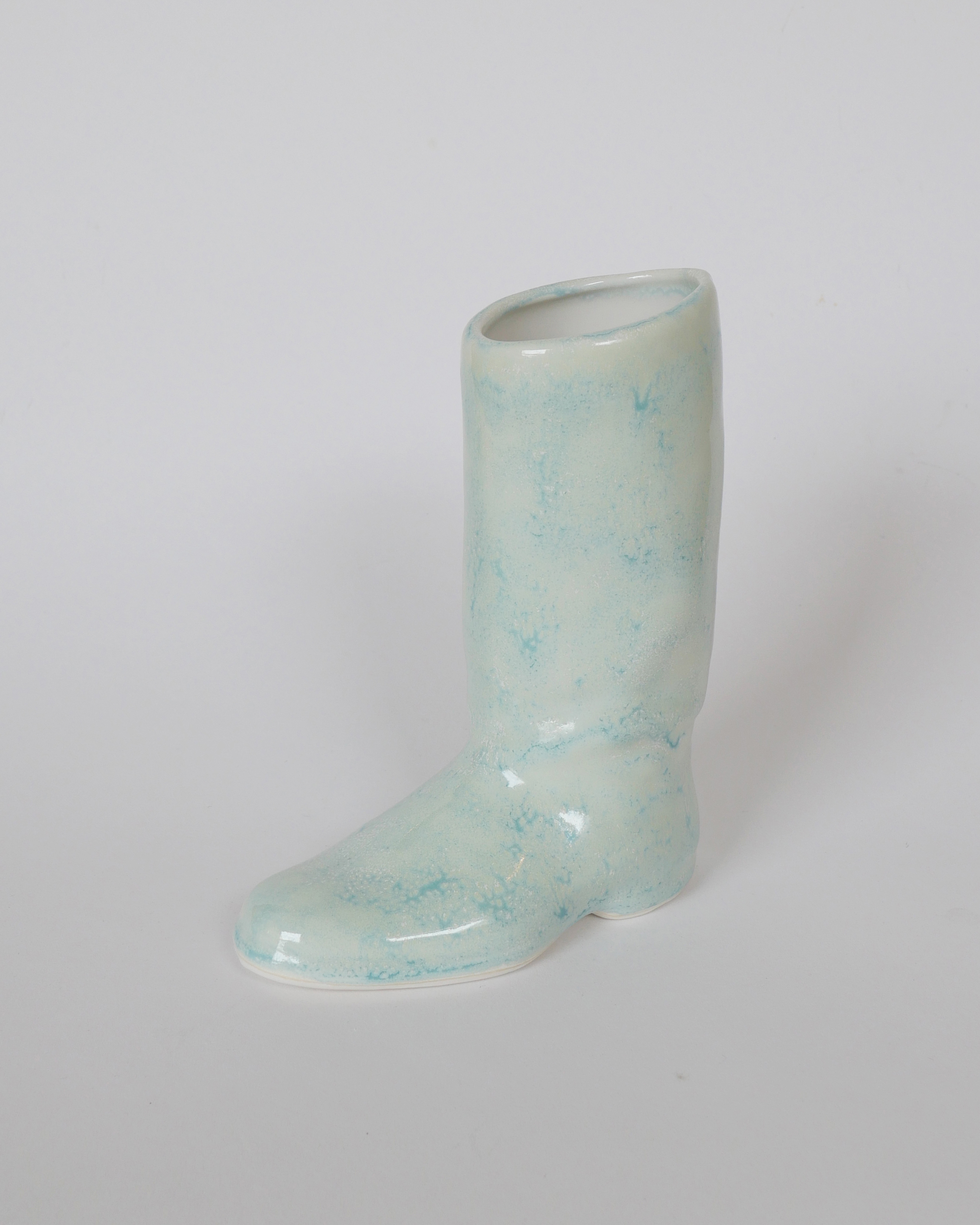 Boots vase - Blue - Image 4