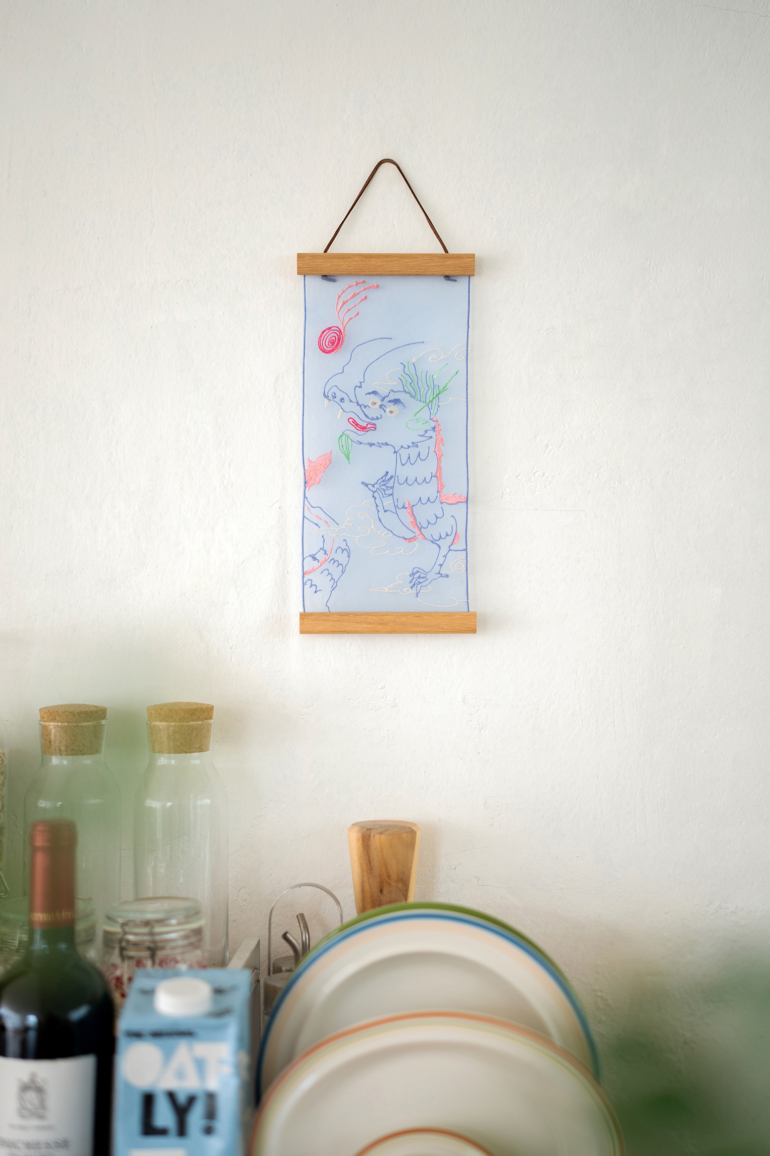 Fortune Hanging, Blue dragon