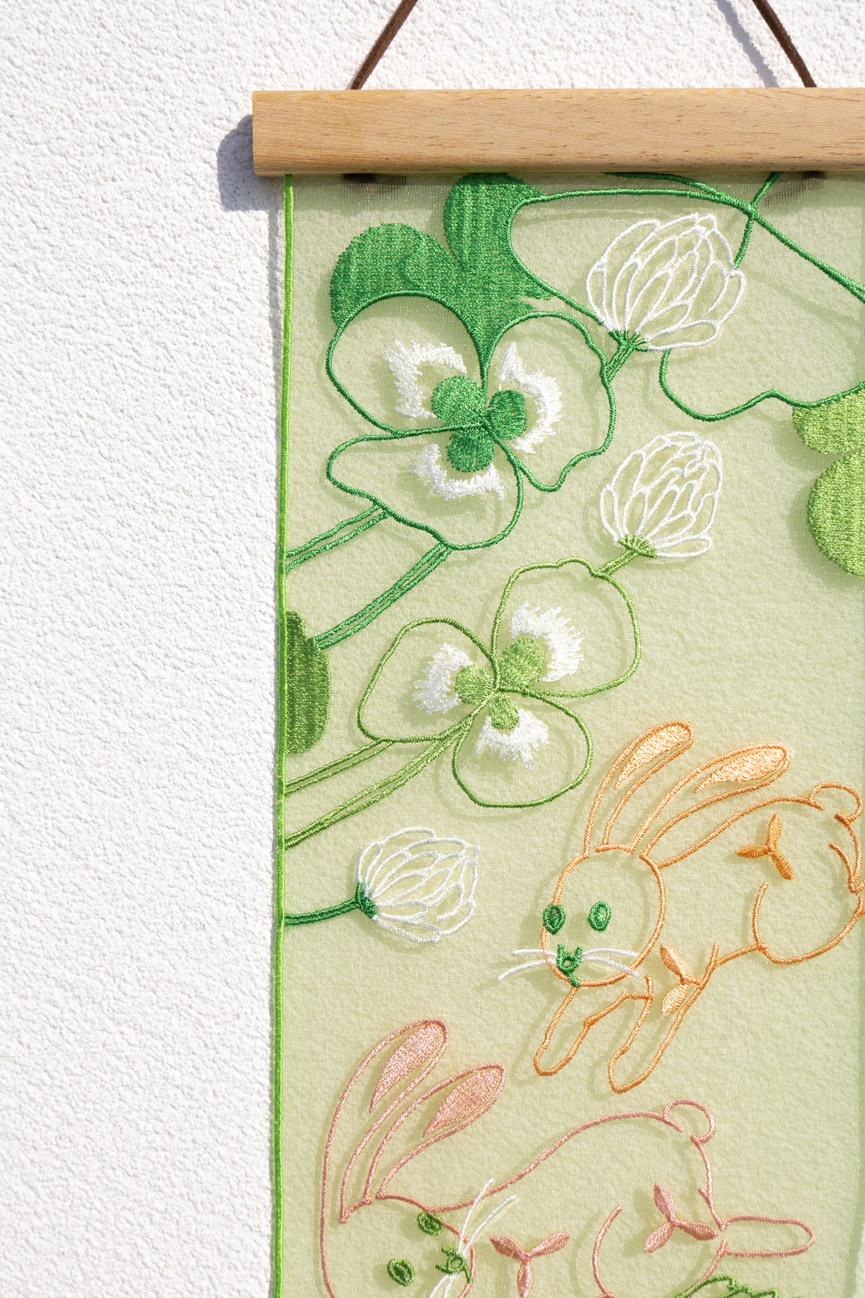 Fortune Hanging, Two rabbits - Image 2