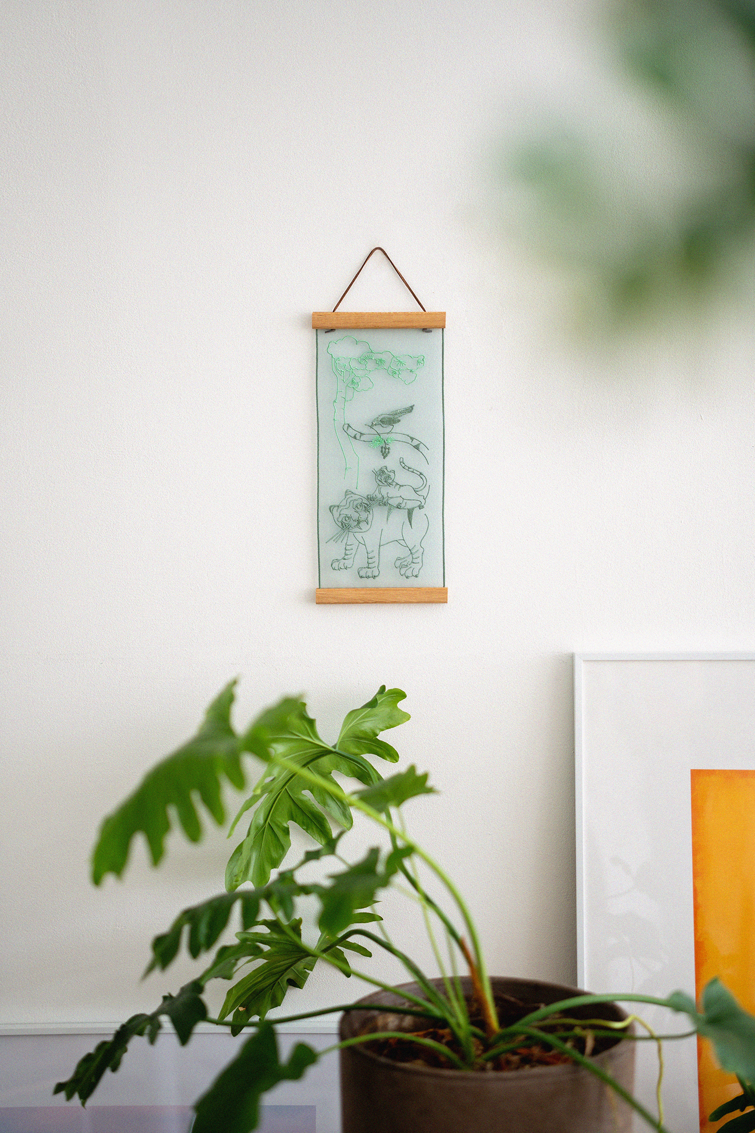 Fortune Hanging, Tiger and Magpie - Image 3