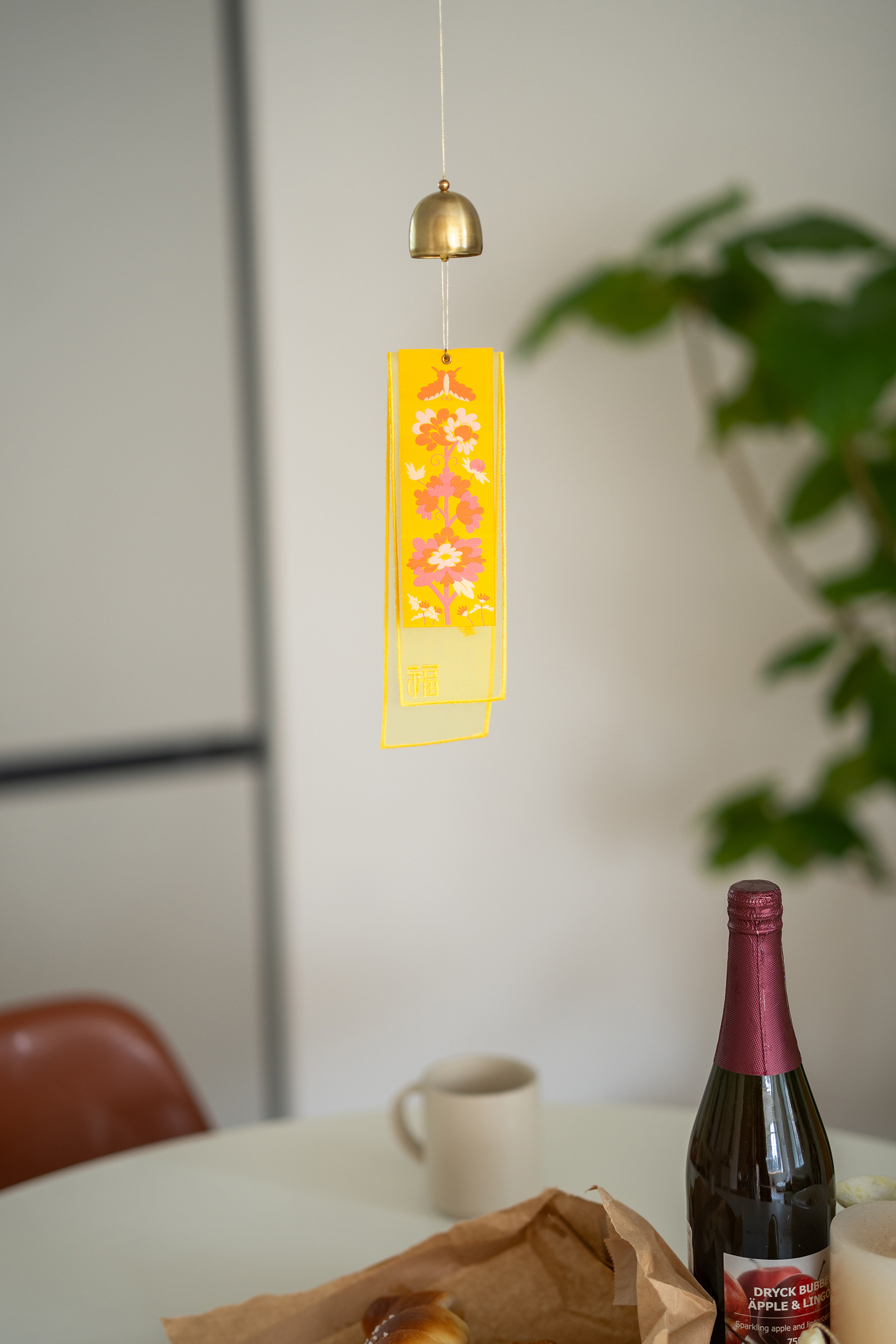 Bell Mobile, Butterfly and Peony - Image 2