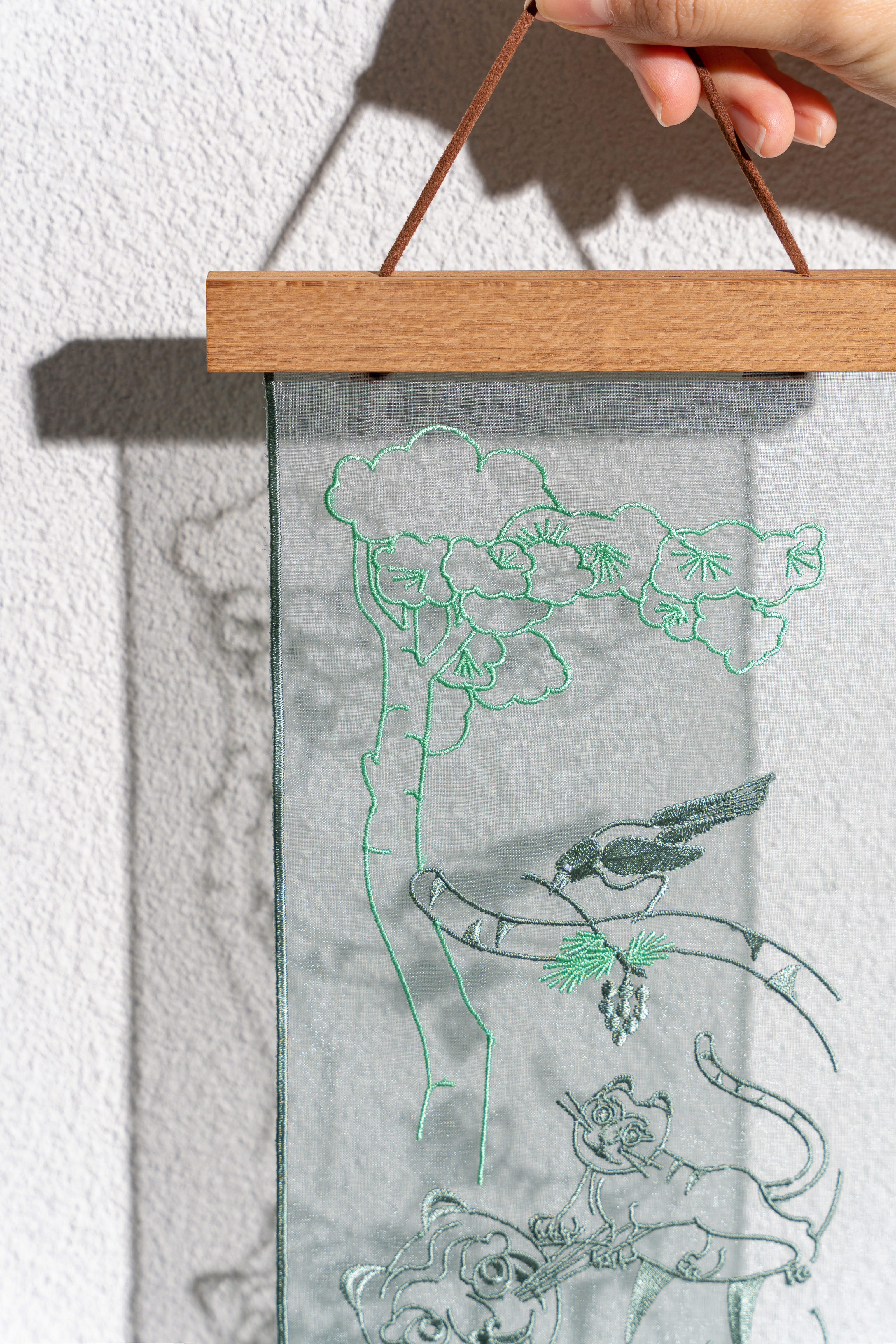 Fortune Hanging, Tiger and Magpie