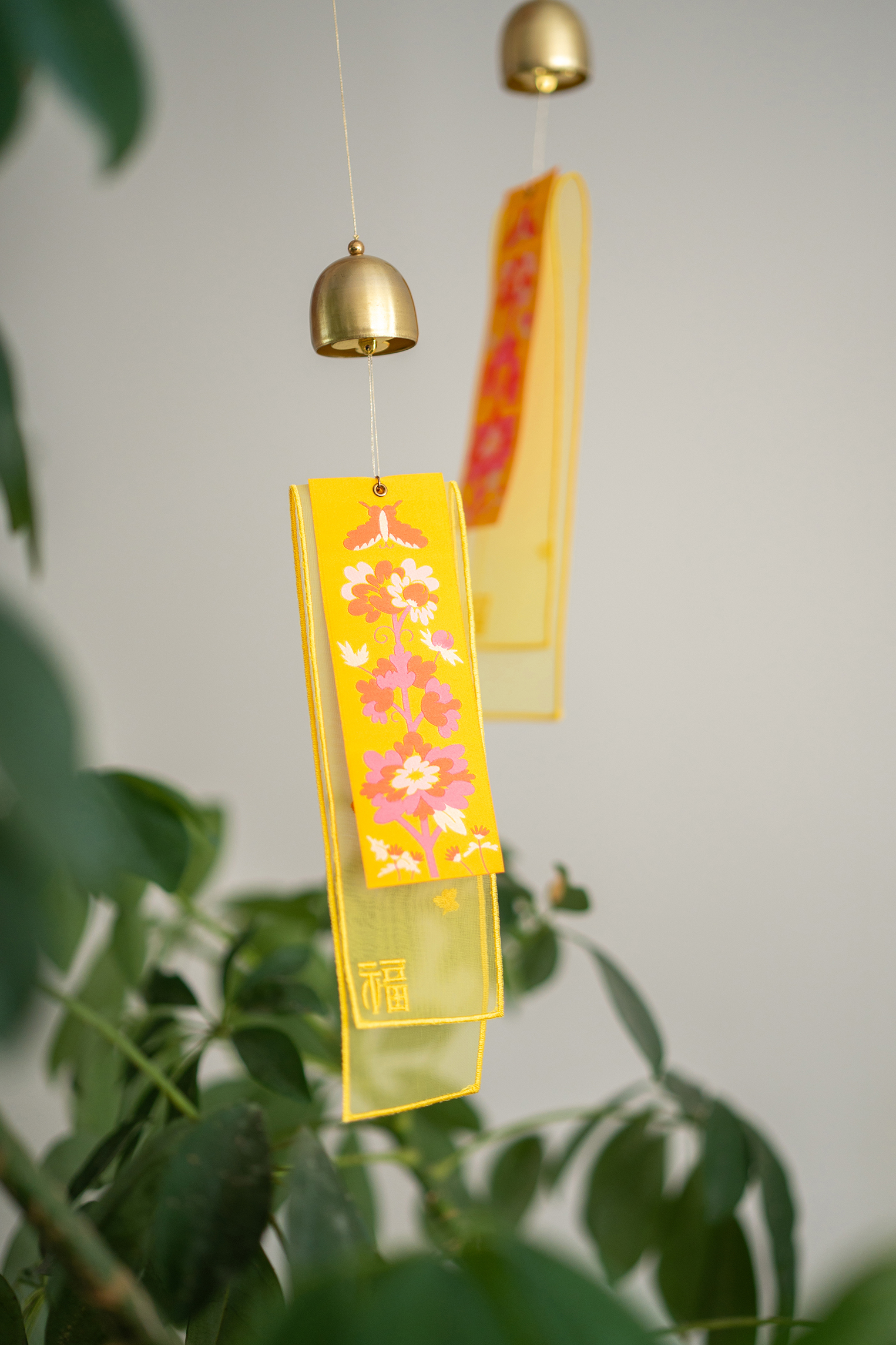 Bell Mobile, Butterfly and Peony - Image 3