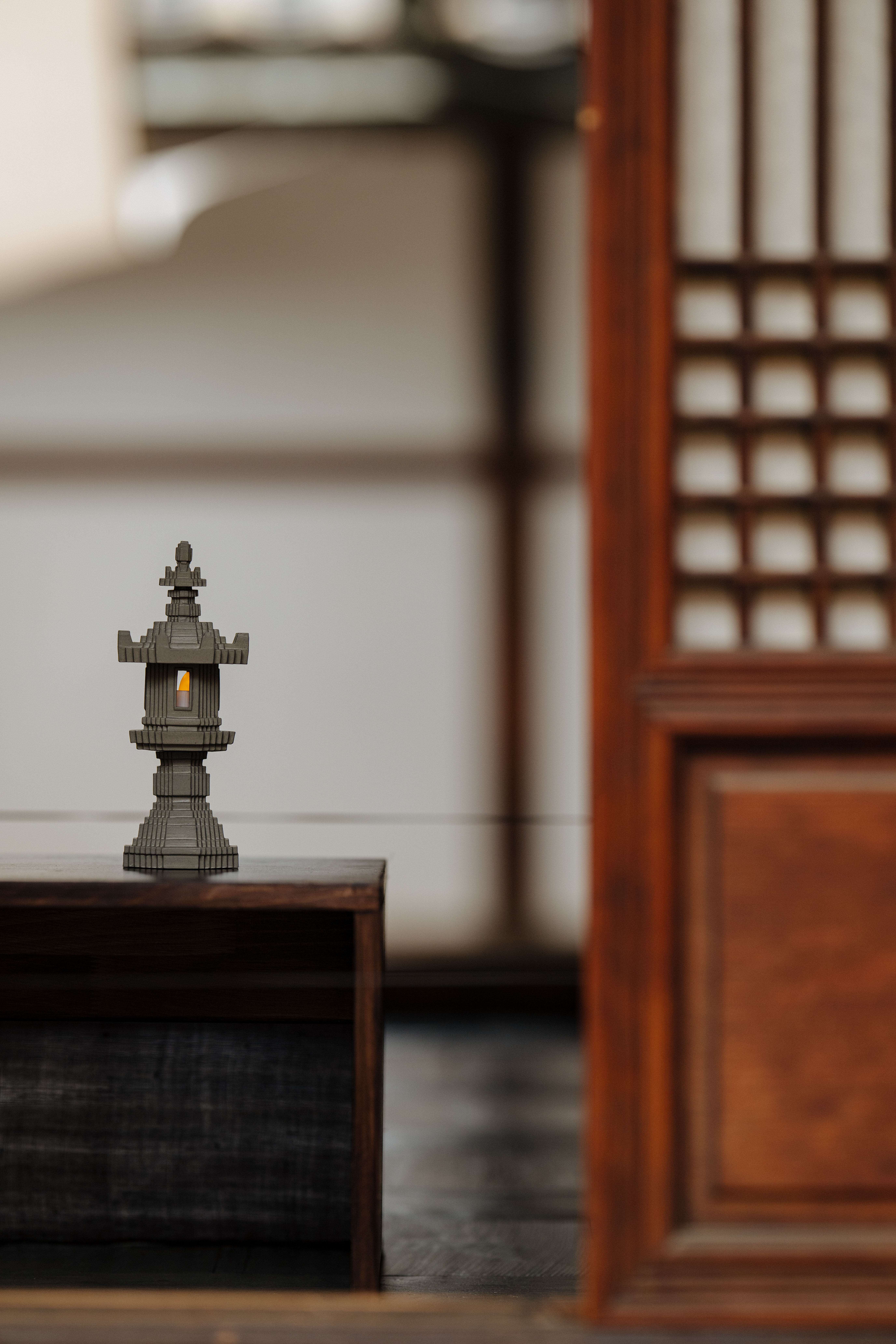 Stone Lantern  Candle Holder - Image 2