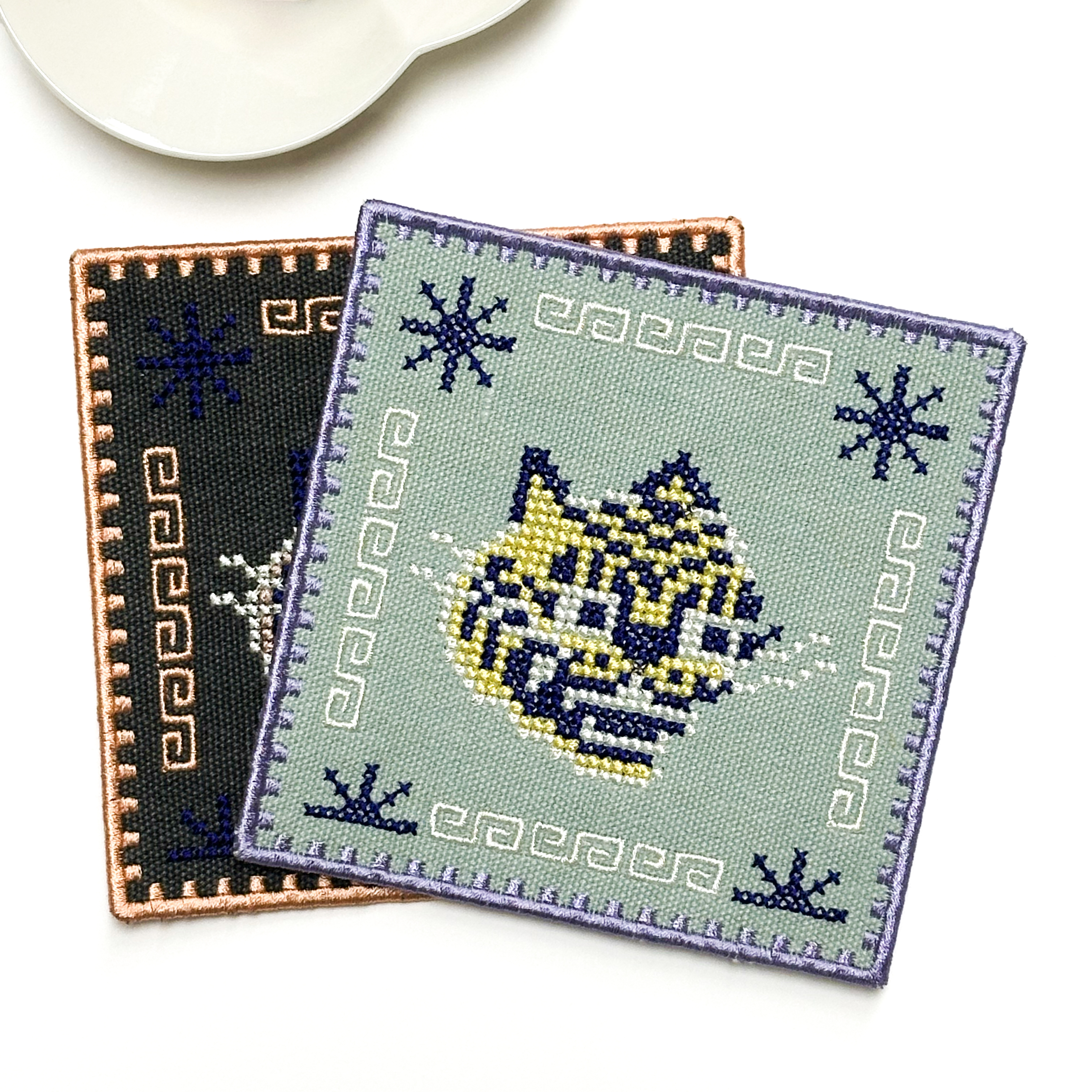 Joseon Tiger Badge Coaster - Image 3