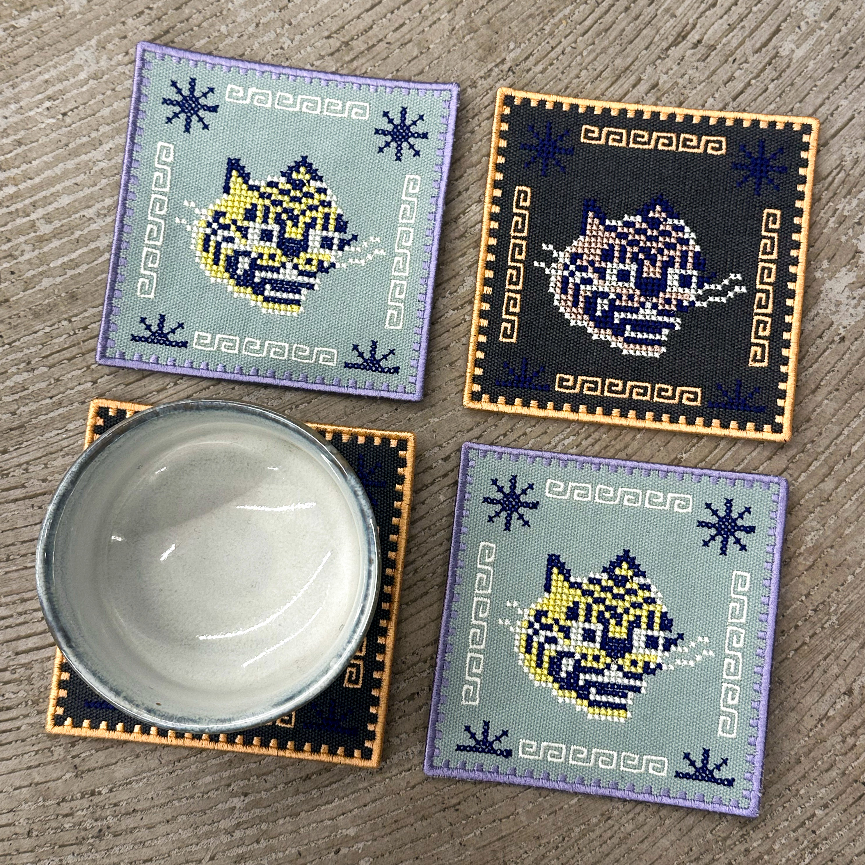 Joseon Tiger Badge Coaster - Image 4
