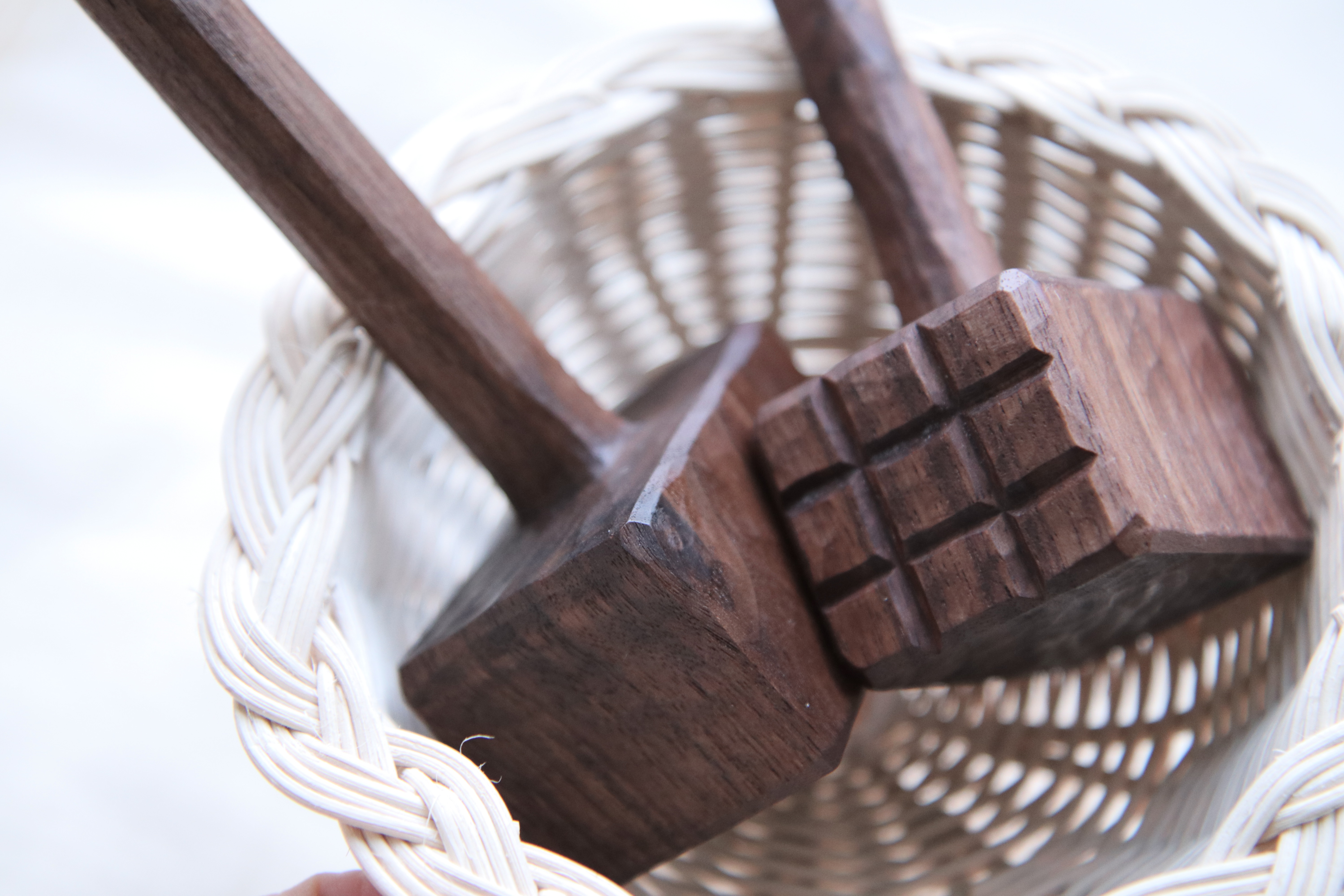 Walnut Mini Kitchen Mallet - Image 4
