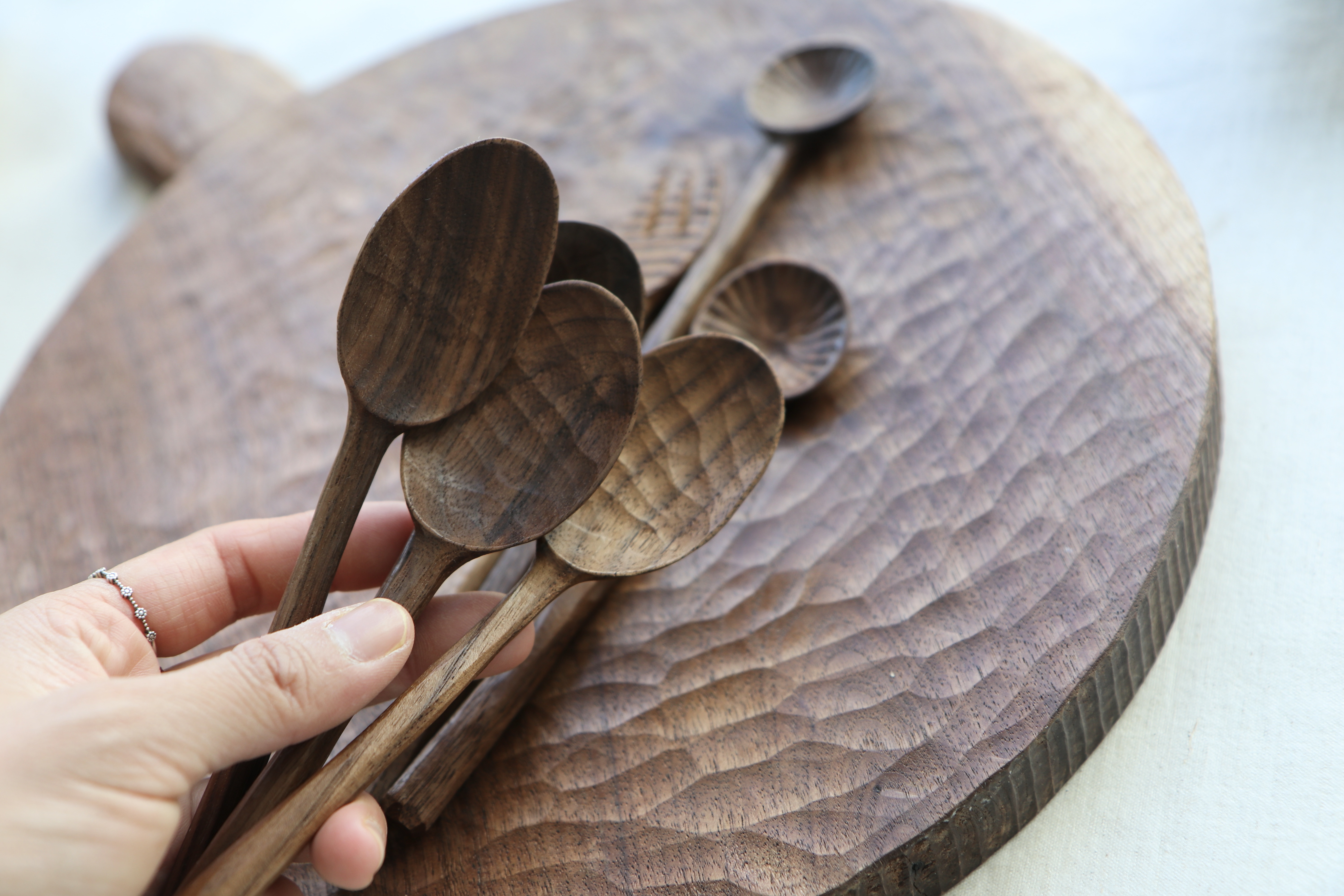 Walnut Yogurt Spoon - Image 4