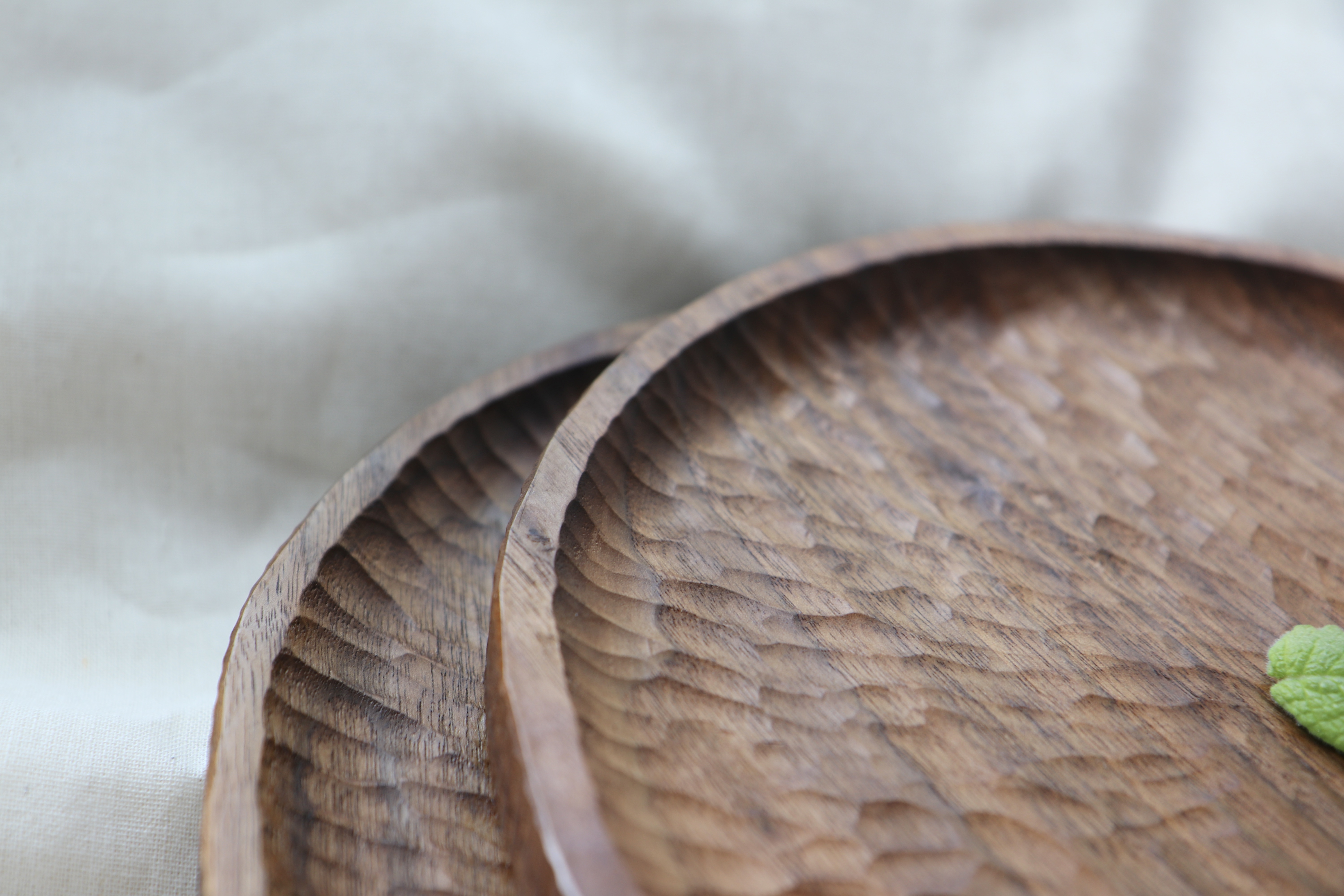 Walnut Full Moon Plate - Image 4
