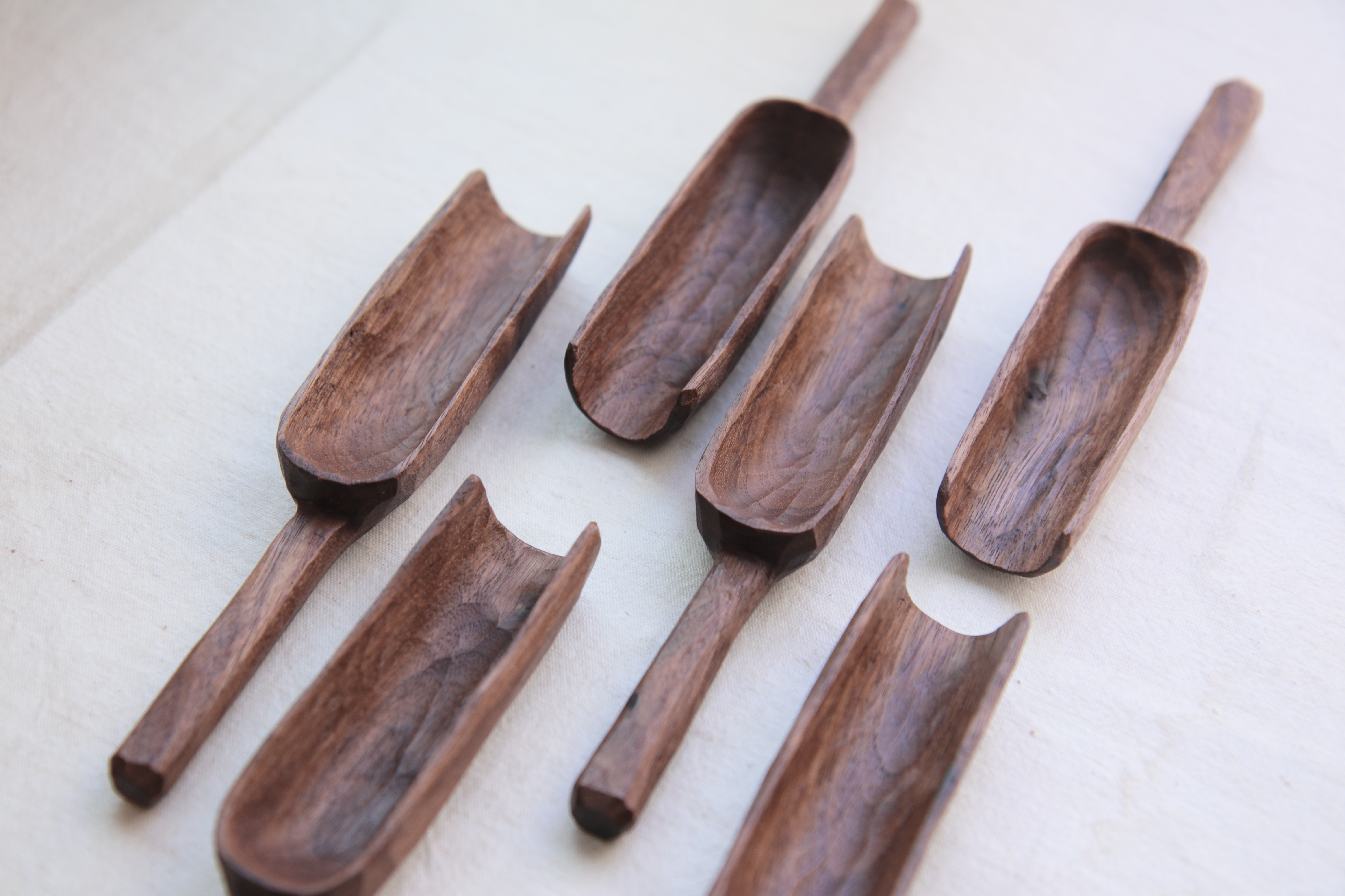 Walnut Mini Tea Scoop