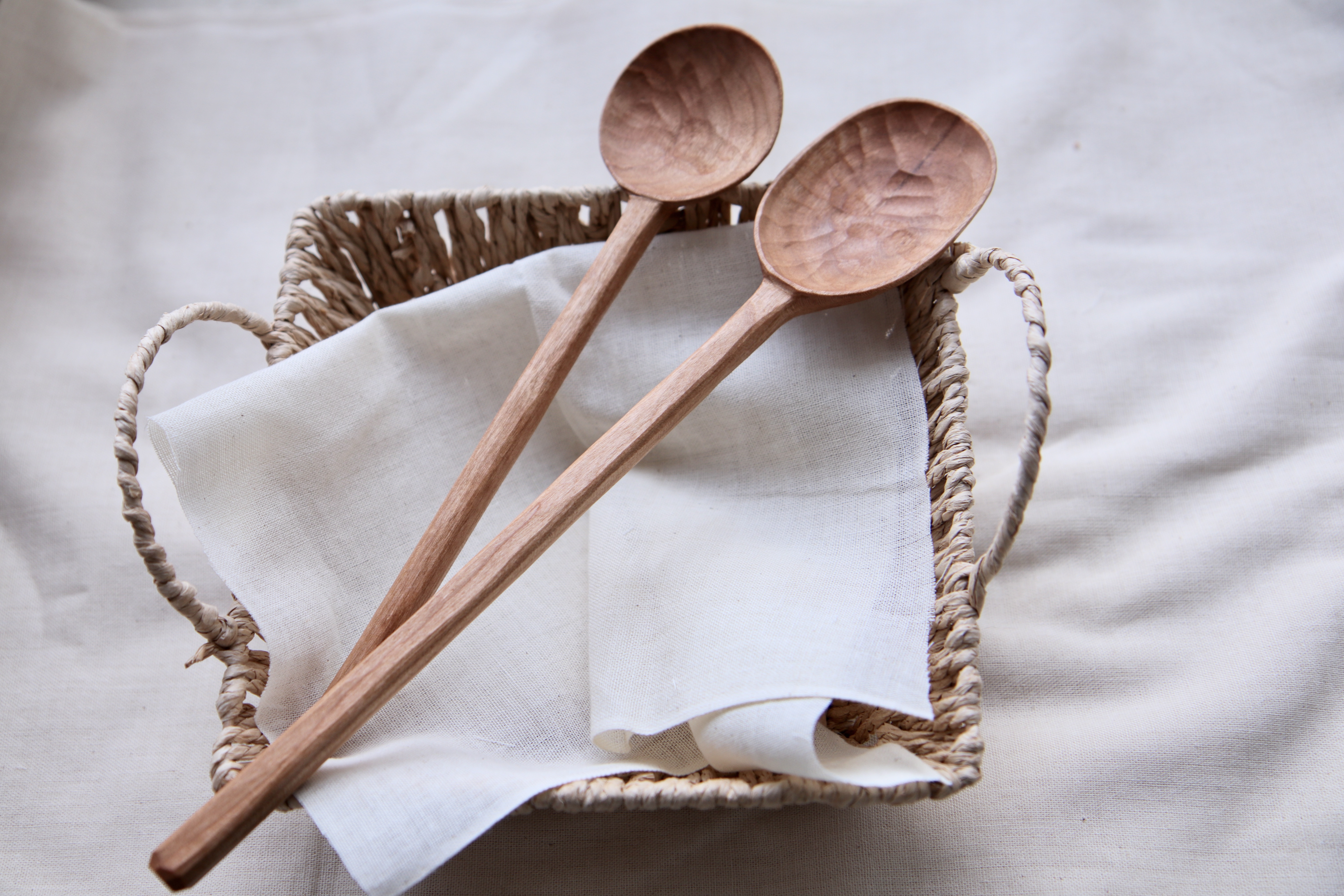 Walnut Oval Rice Paddle