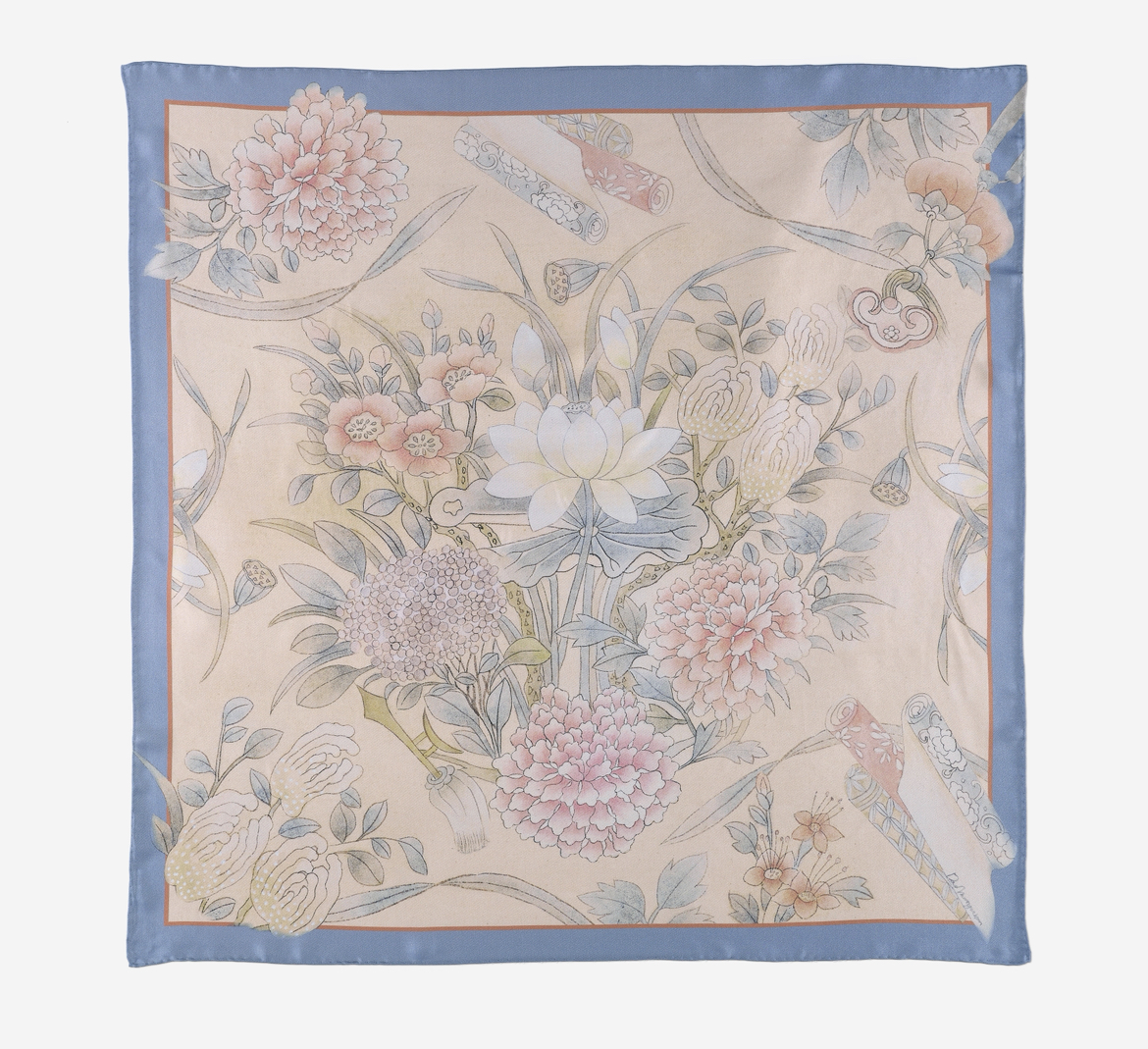 Dabok Premium Silk  Square Scarf - Image 2
