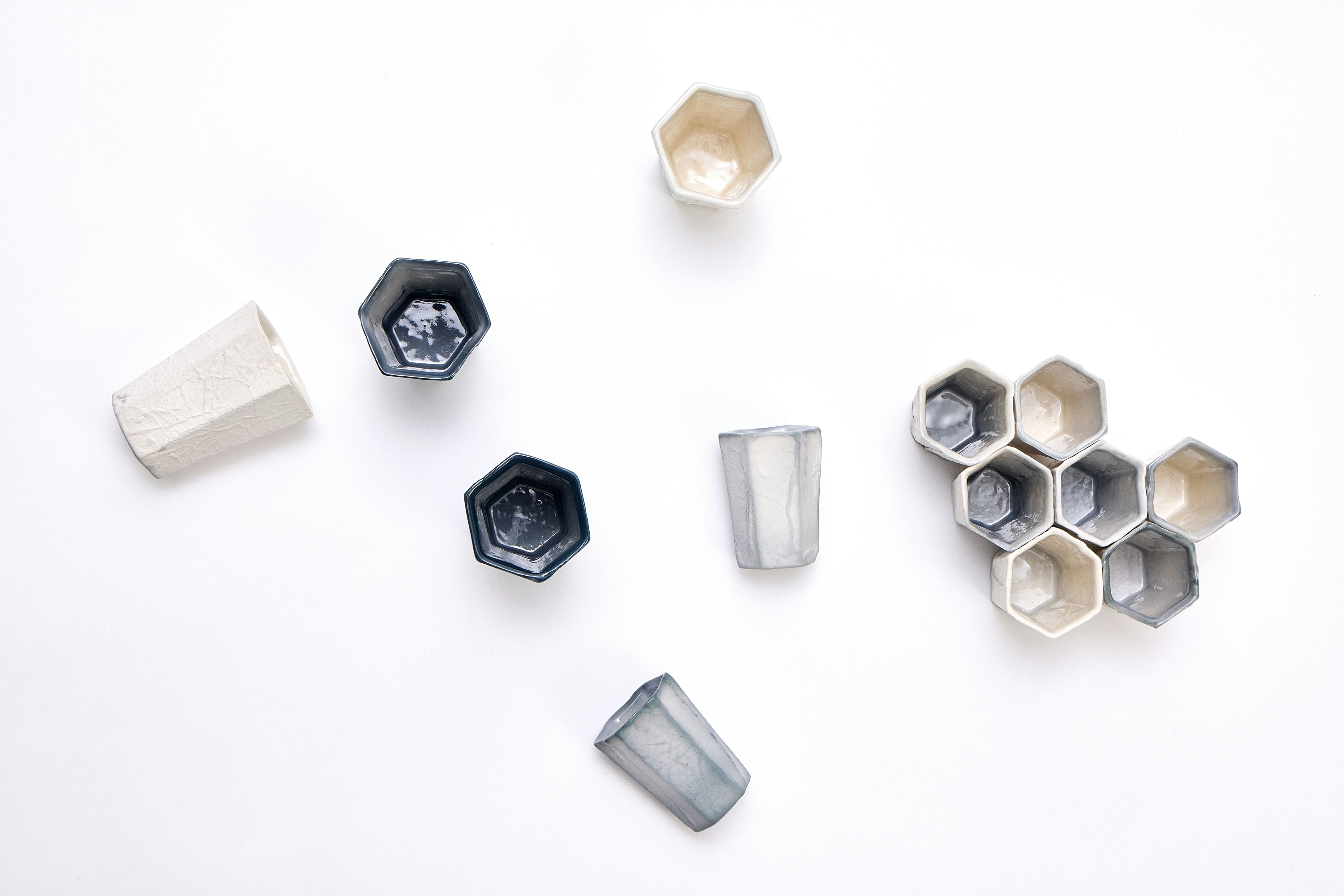 紙 紋(JI MUN)series Porcelain Cup 1 - Image 2