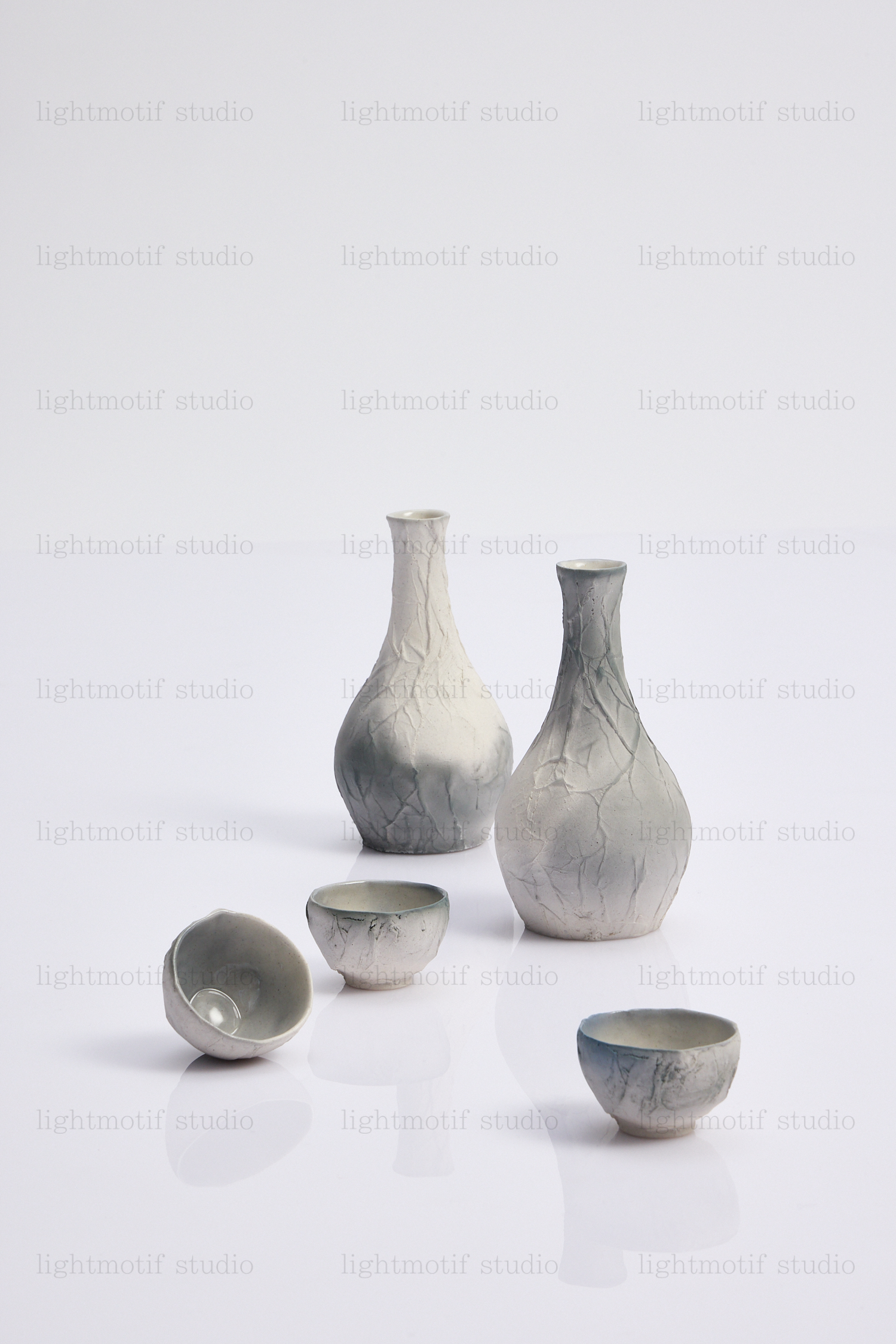 紙 紋(JI MUN)series Gourd-shaped Bottle - Image 3