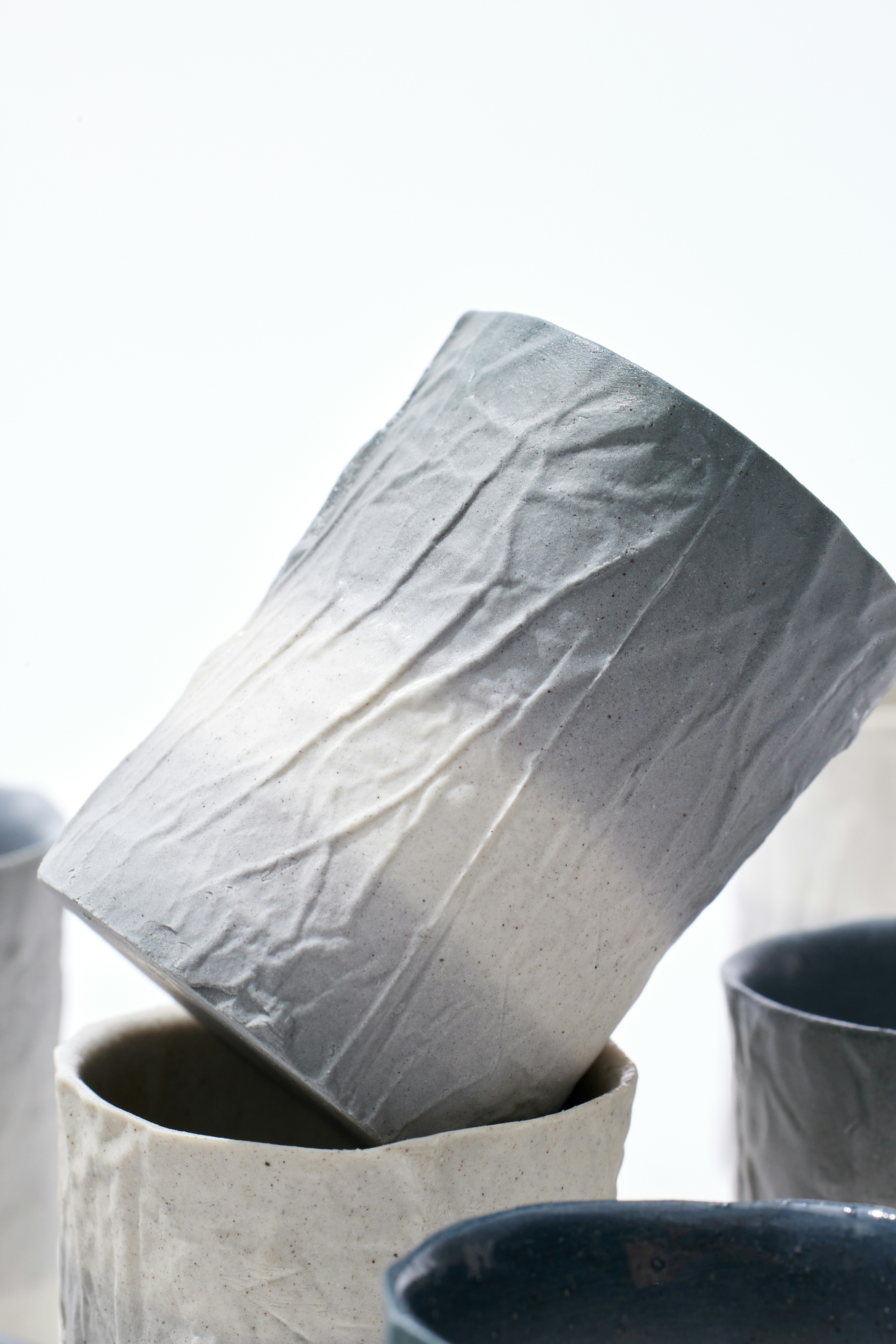 紙 紋(JI MUN)series Porcelain Cup 2 - Image 3