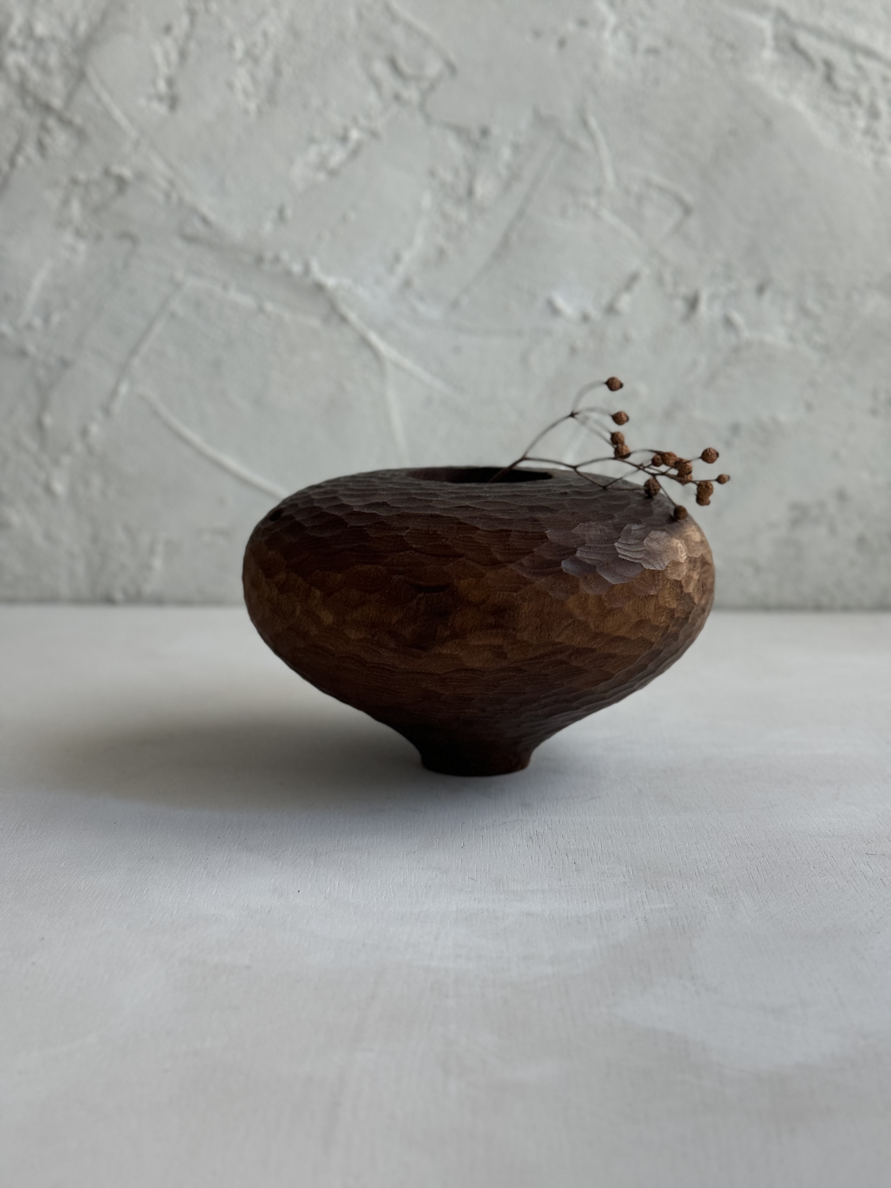 Amur maackia(Maackia amurensis) Carved Jar - Image 5