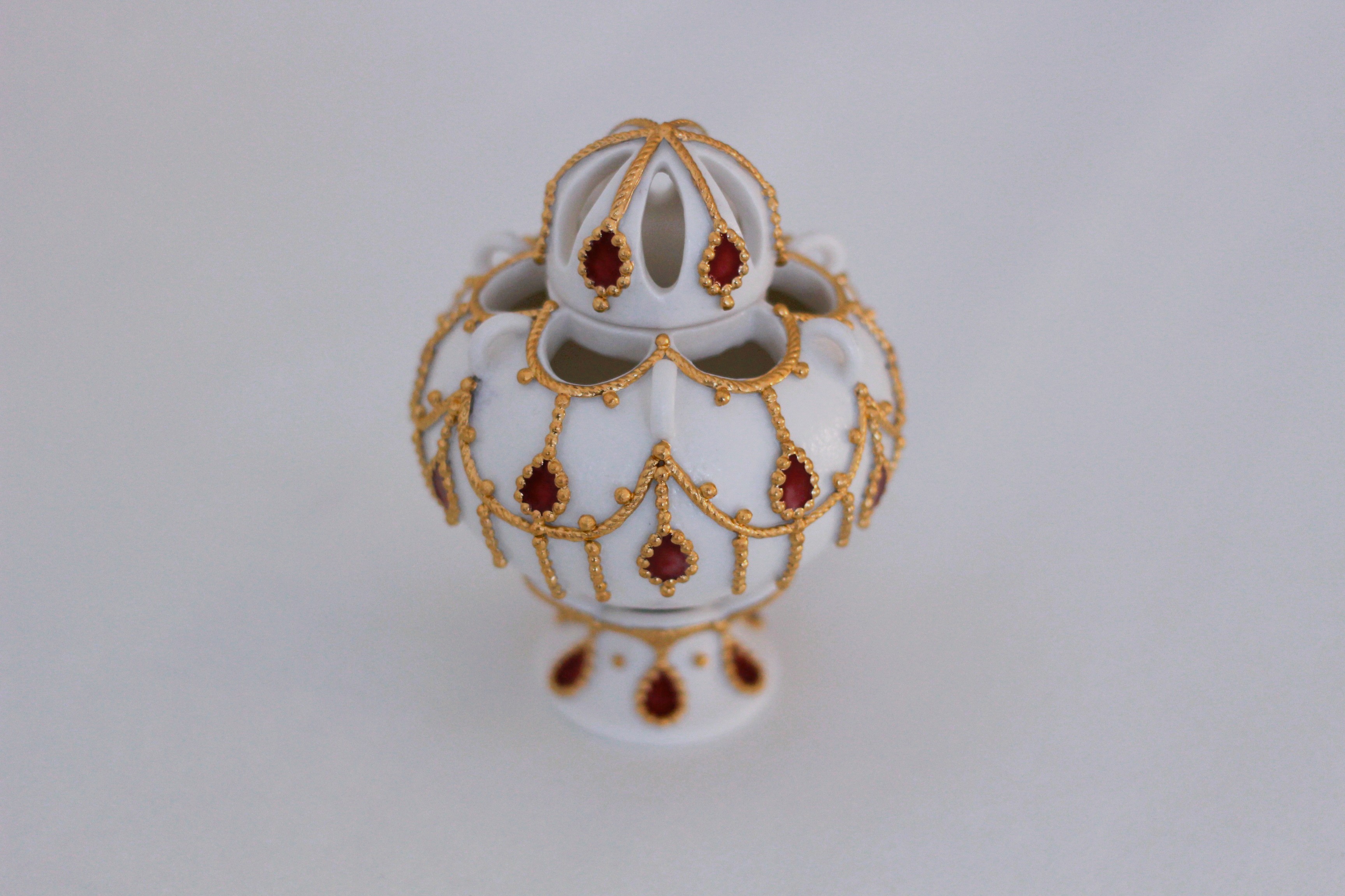 Awakening in Gold Series_Maroon red No.1 - Image 2