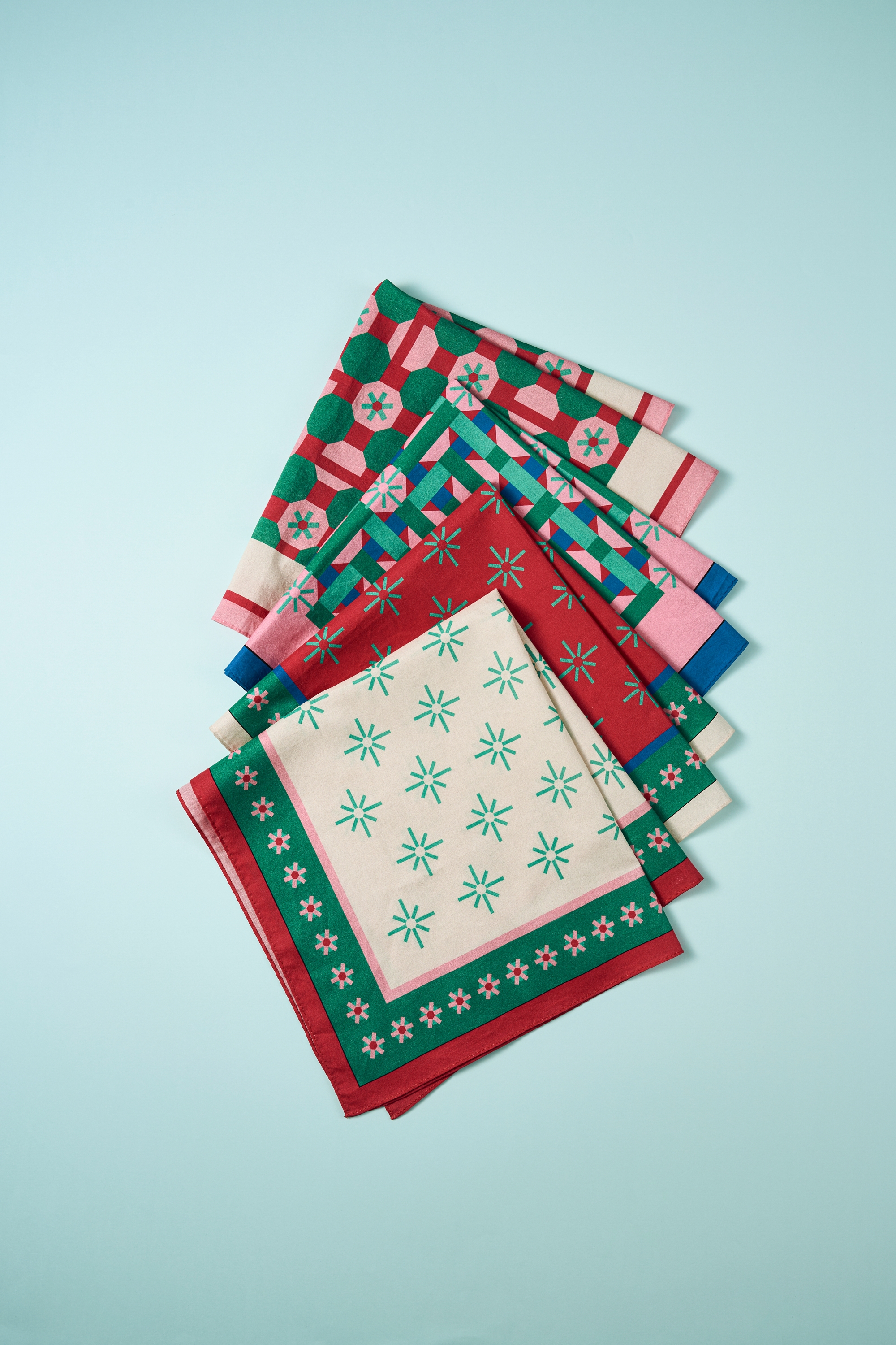 Dancheong Pattern Handkerchief - Image 2