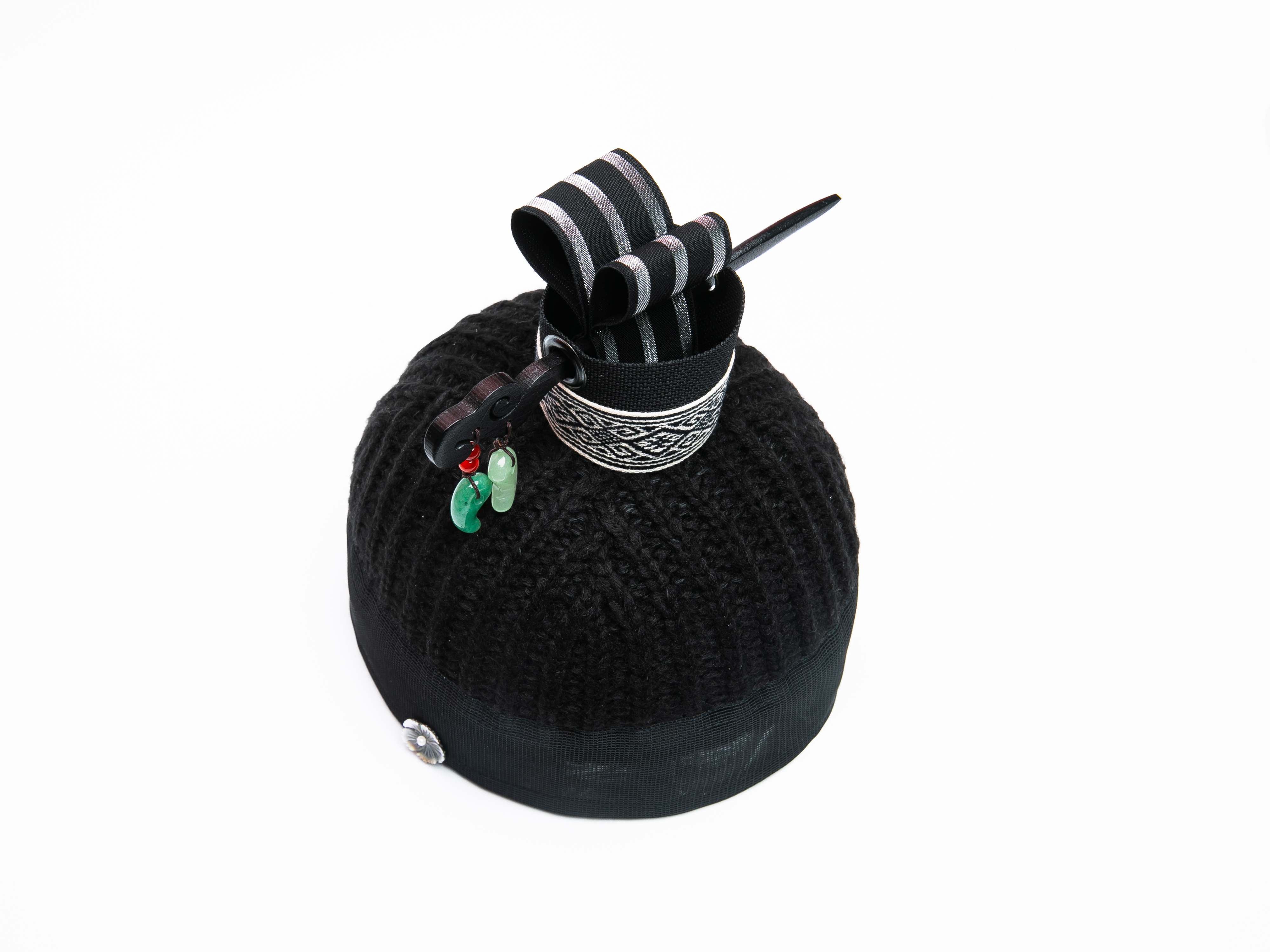 Sangtoo Crown Beanie Black - Image 2