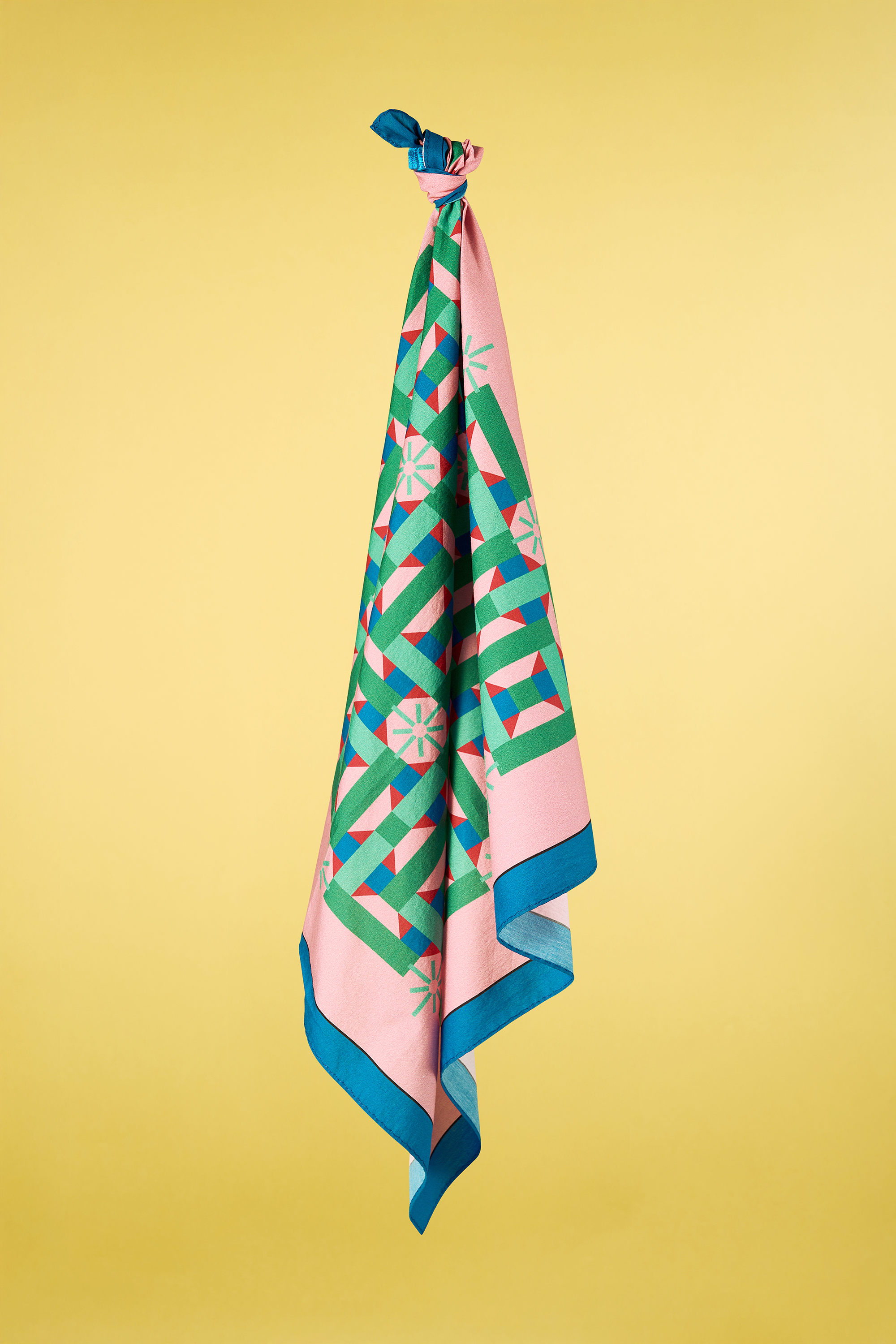 Dancheong Pattern Handkerchief - Image 4