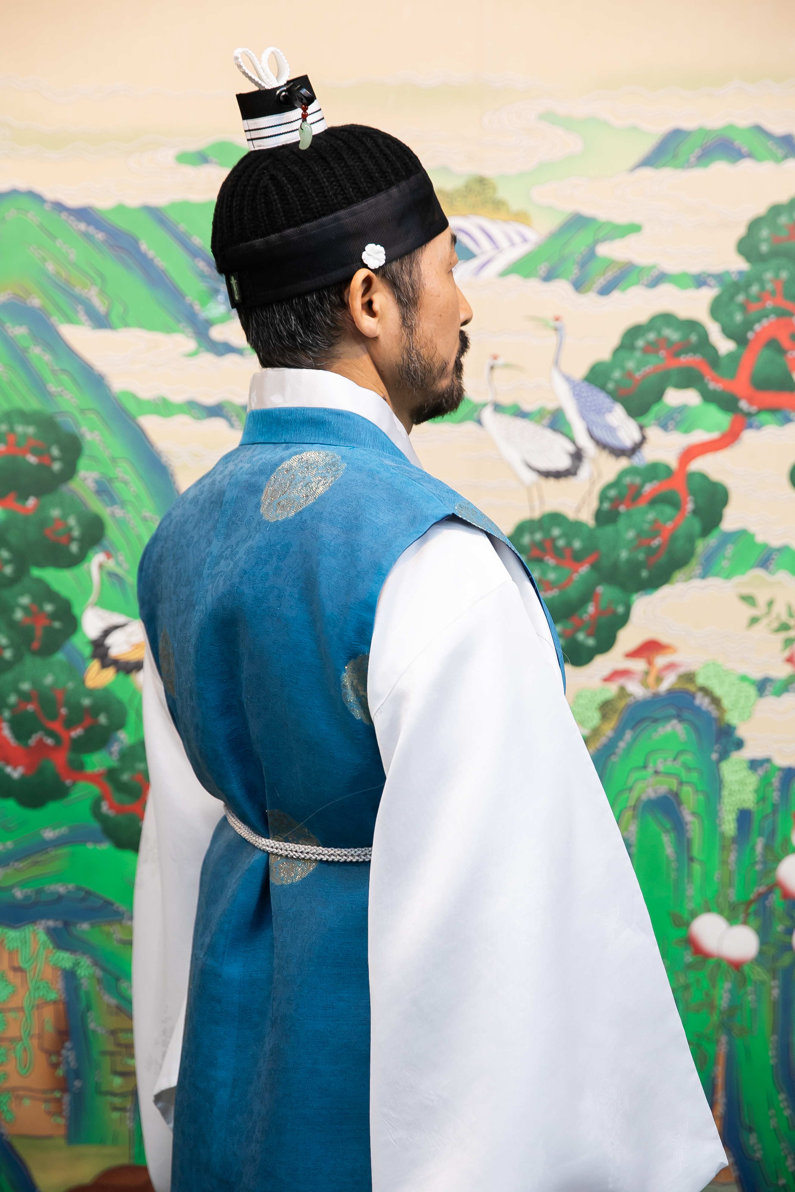 Sangtoo Crown Beanie White - Image 5