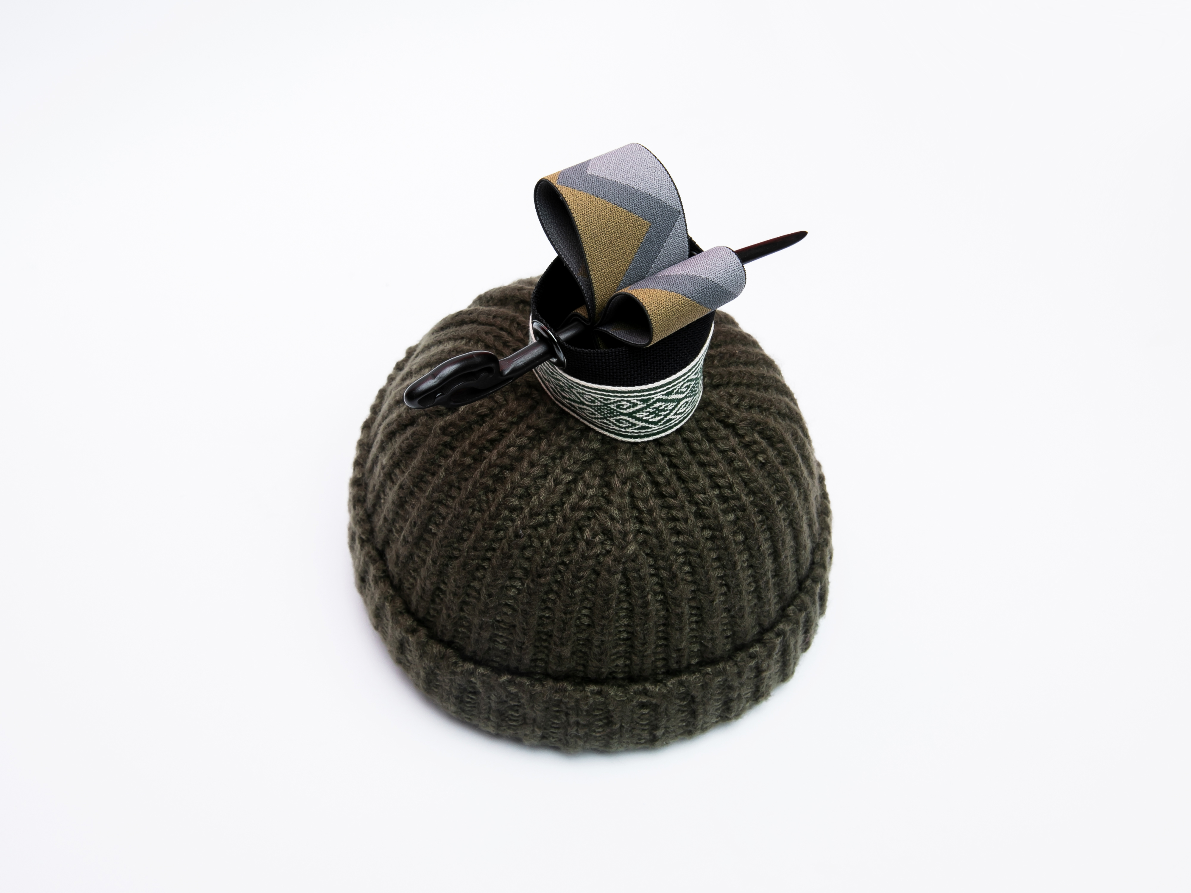 General Crown Beanie Khaki - Image 3