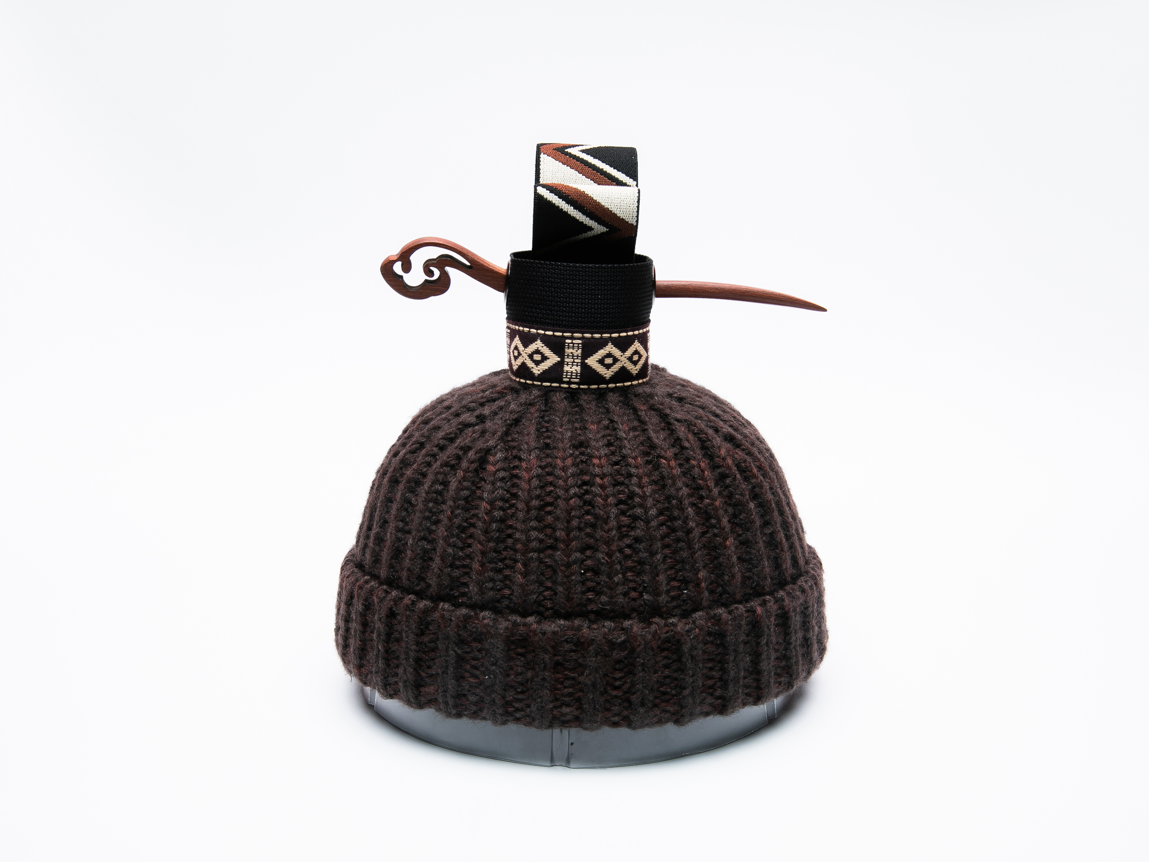 General Crown Beanie Brown