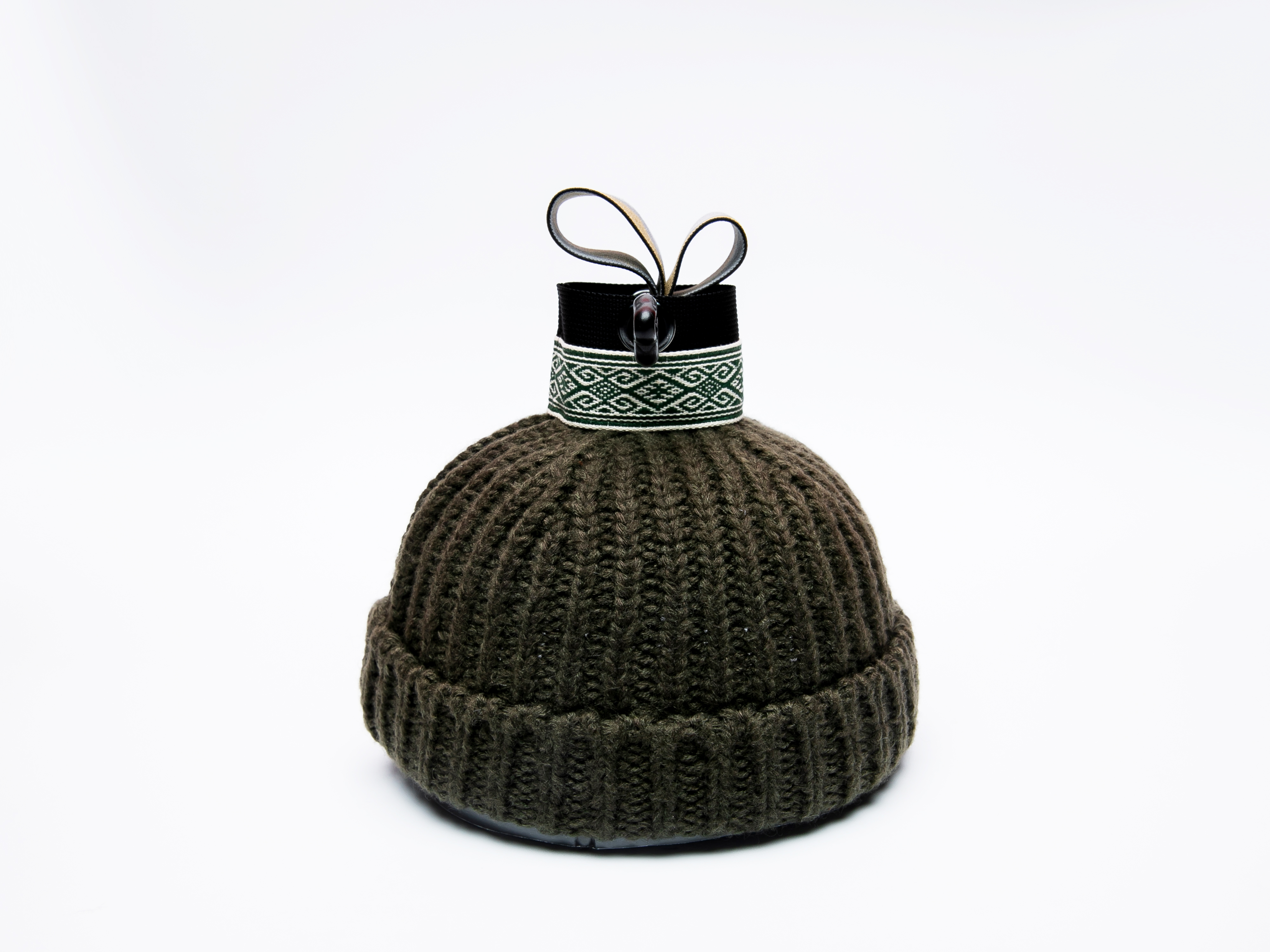General Crown Beanie Khaki - Image 2