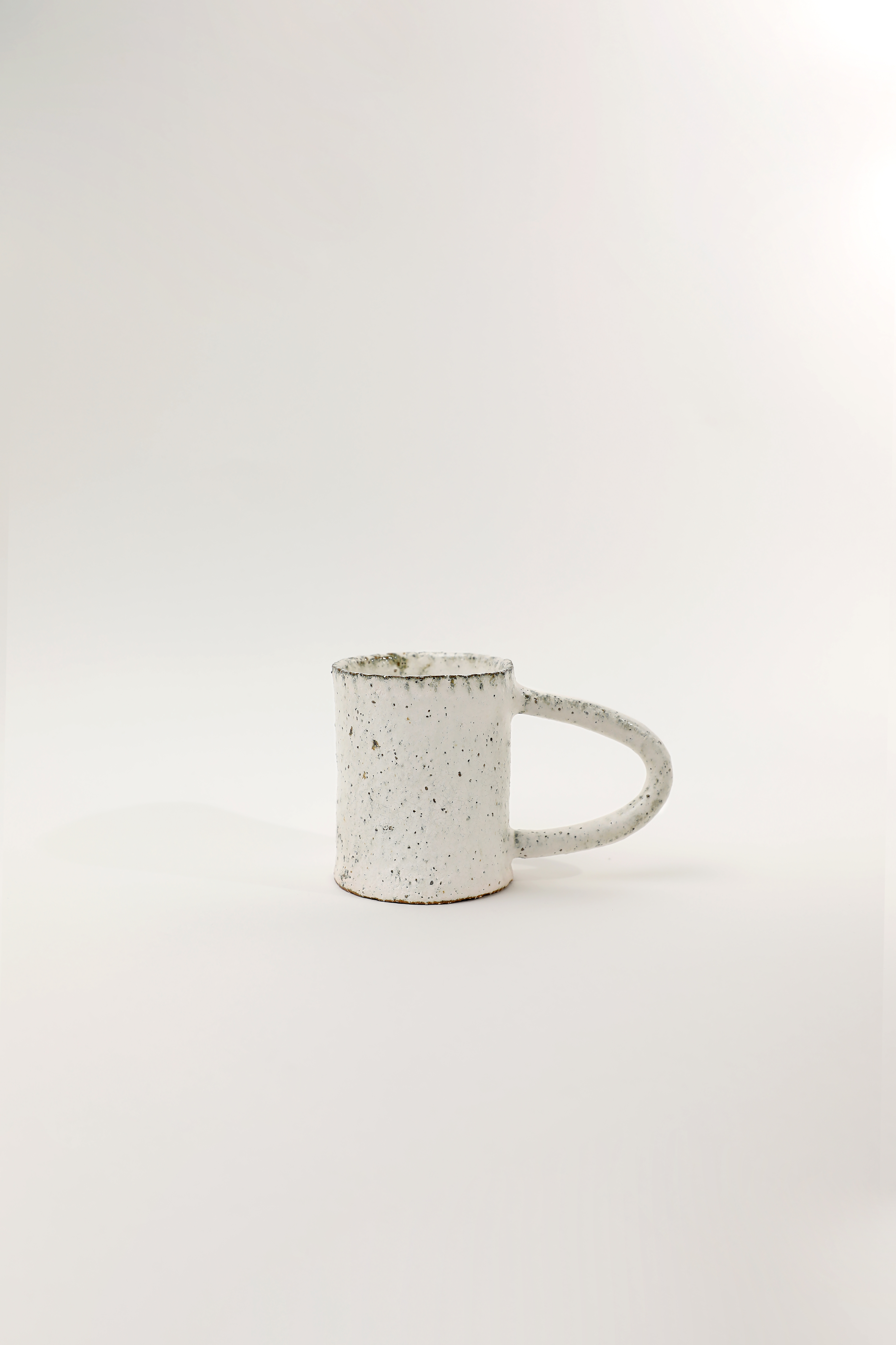 Cottage Snow Long Handle Mug 320ml