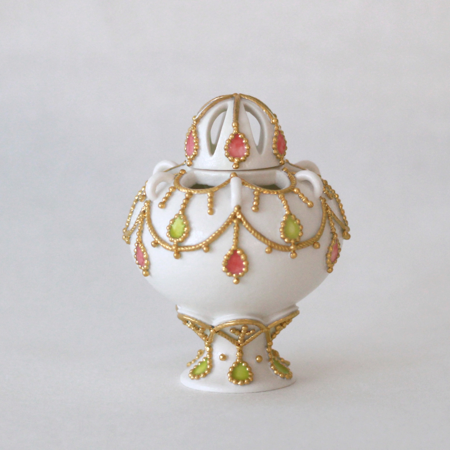 Awakening in Gold Series Maroon red No.1