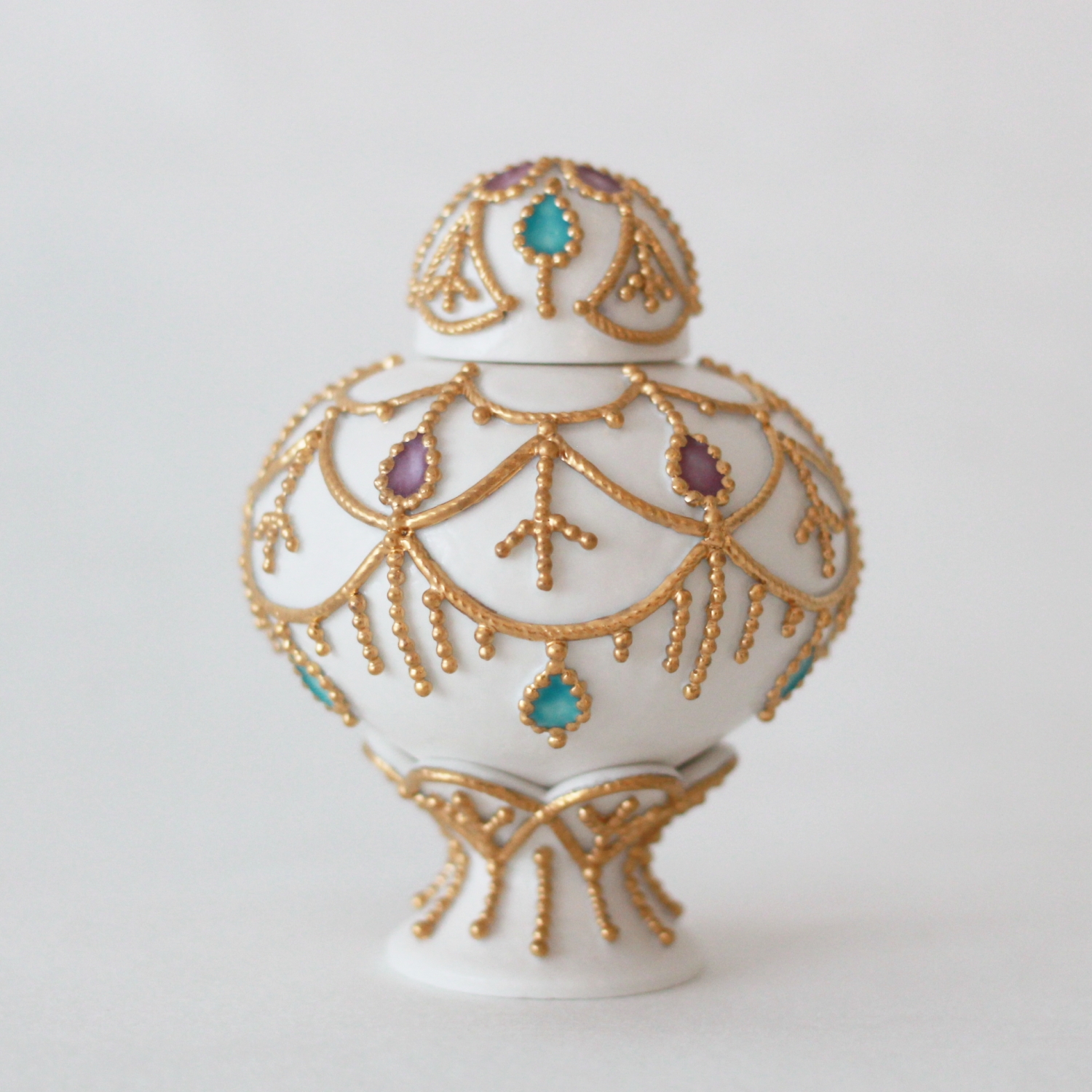 Awakening in Gold Series Maroon red No.2