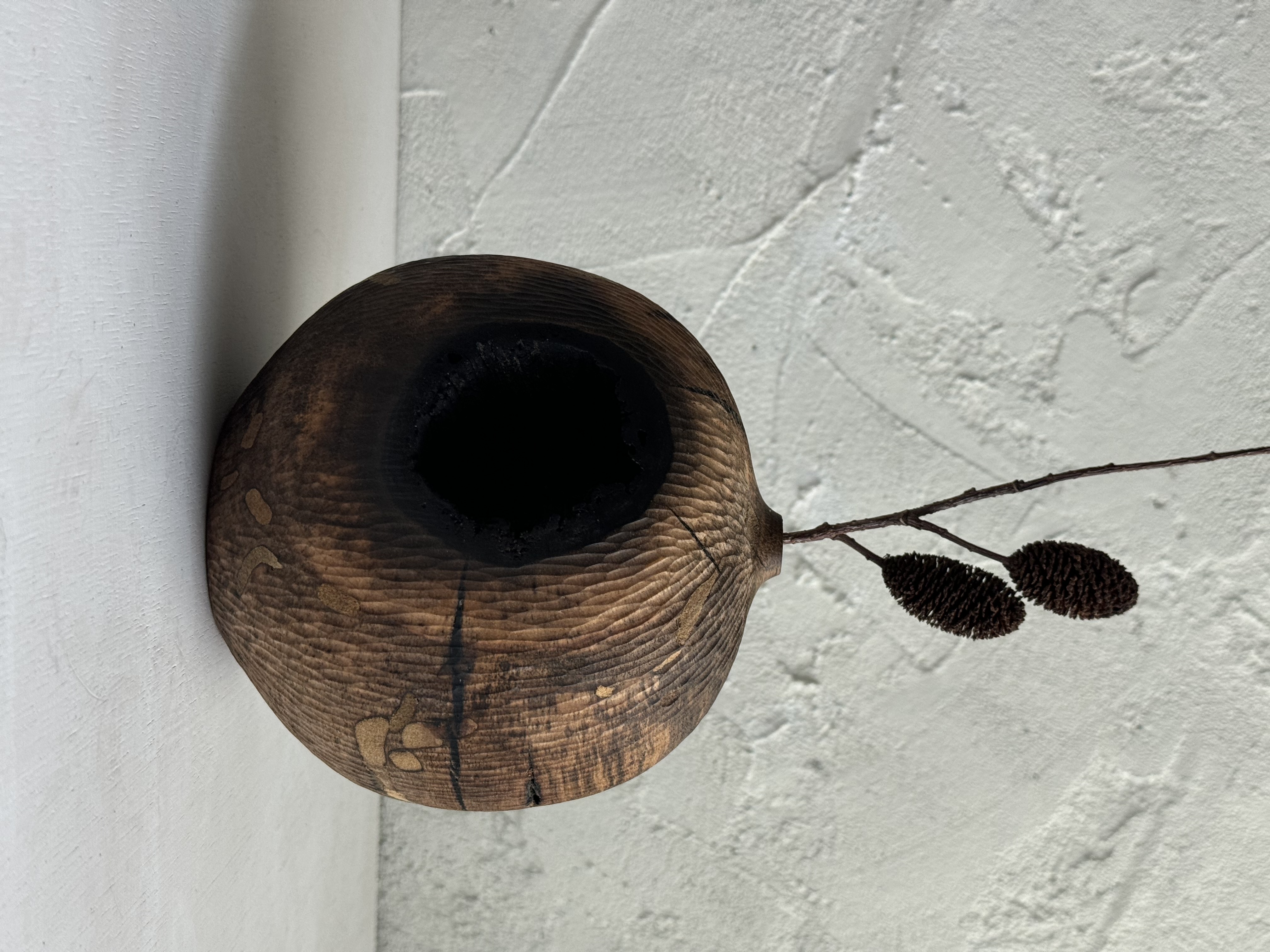 Carved Jar_Persimmon Tree