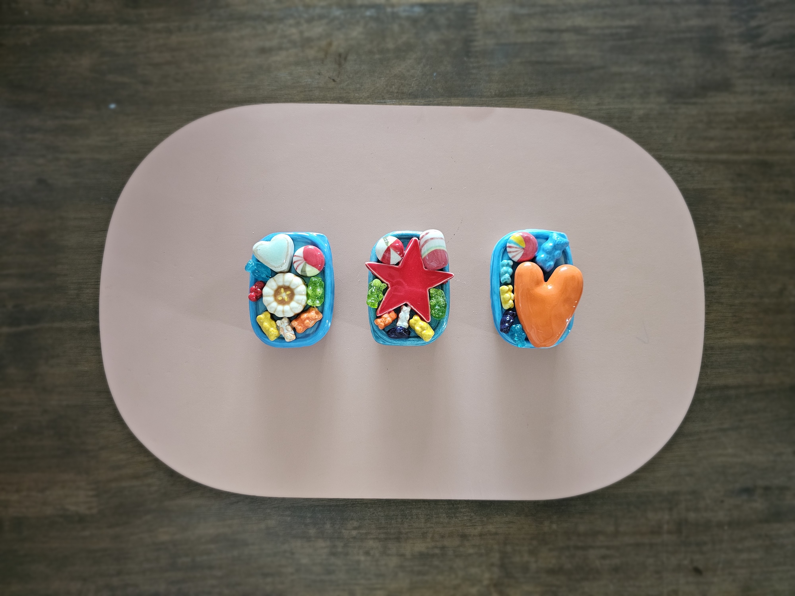 Assorted side dishes 1,2,3