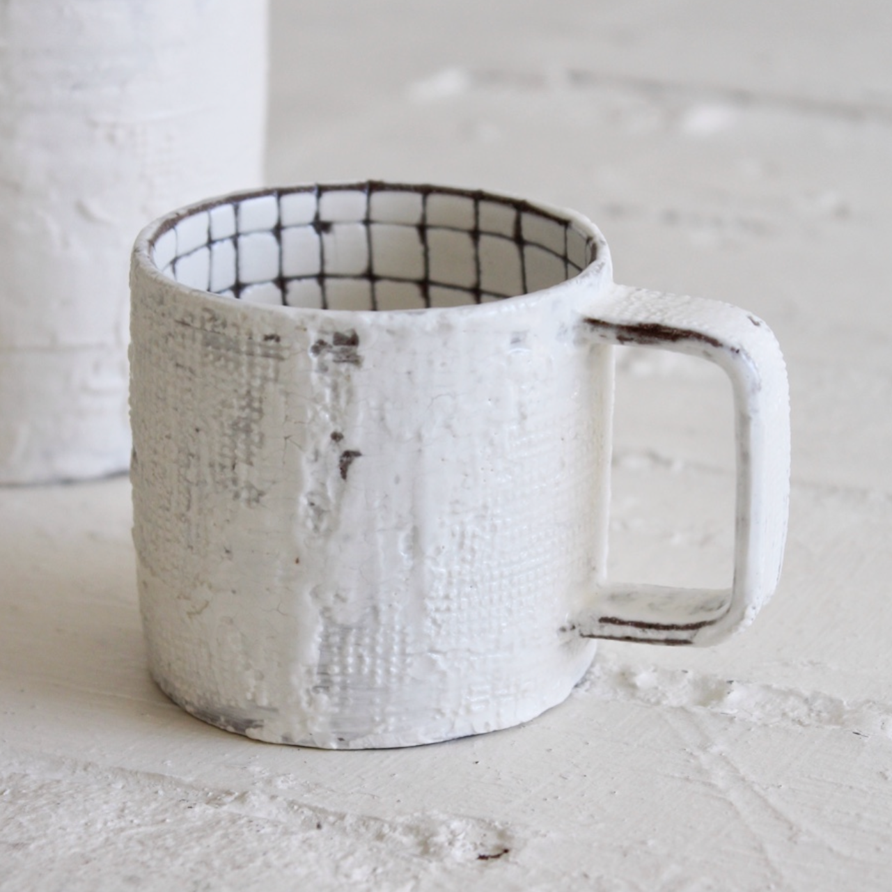 Vintage Cup (All White)