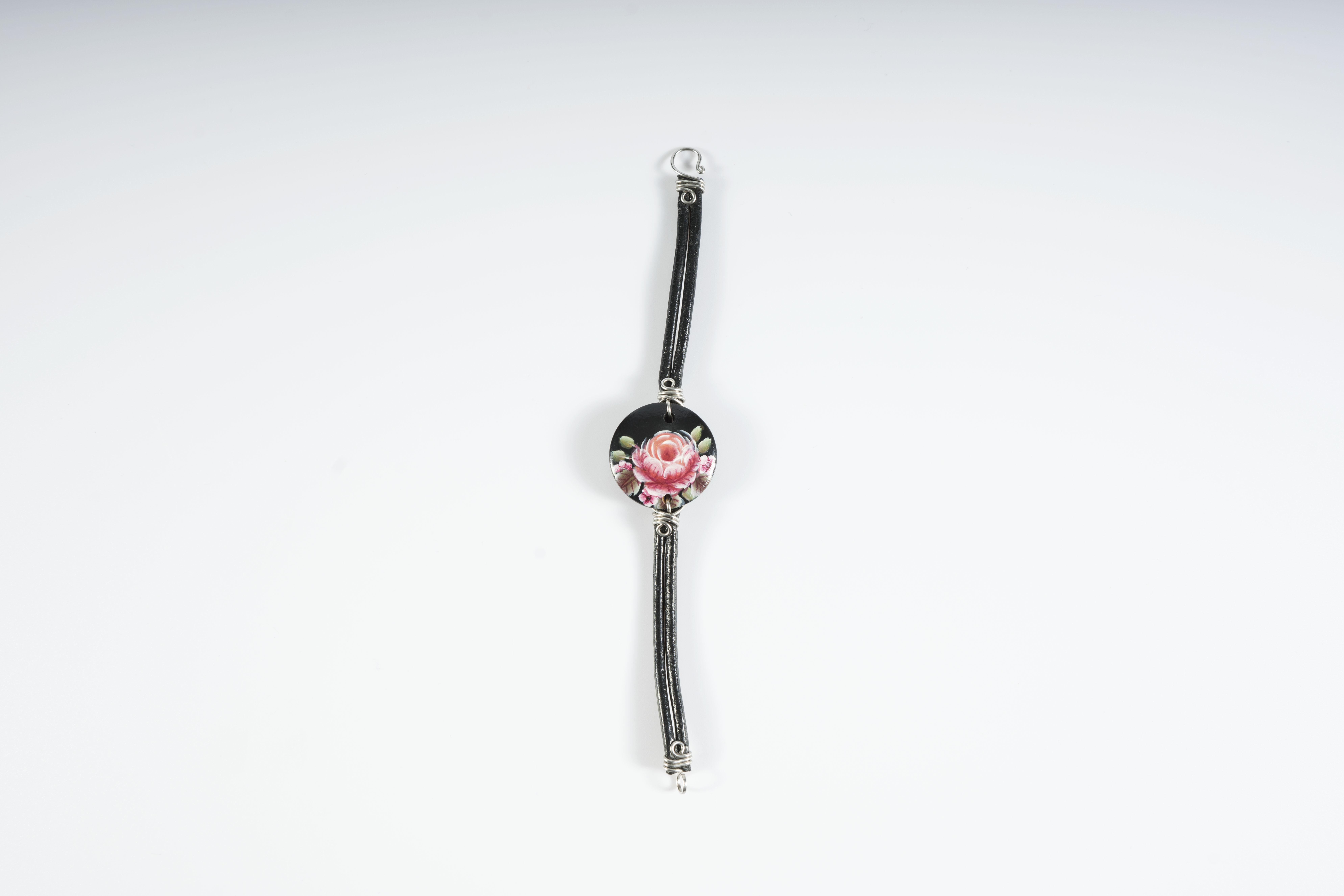 Folk Art Rose Bracelet