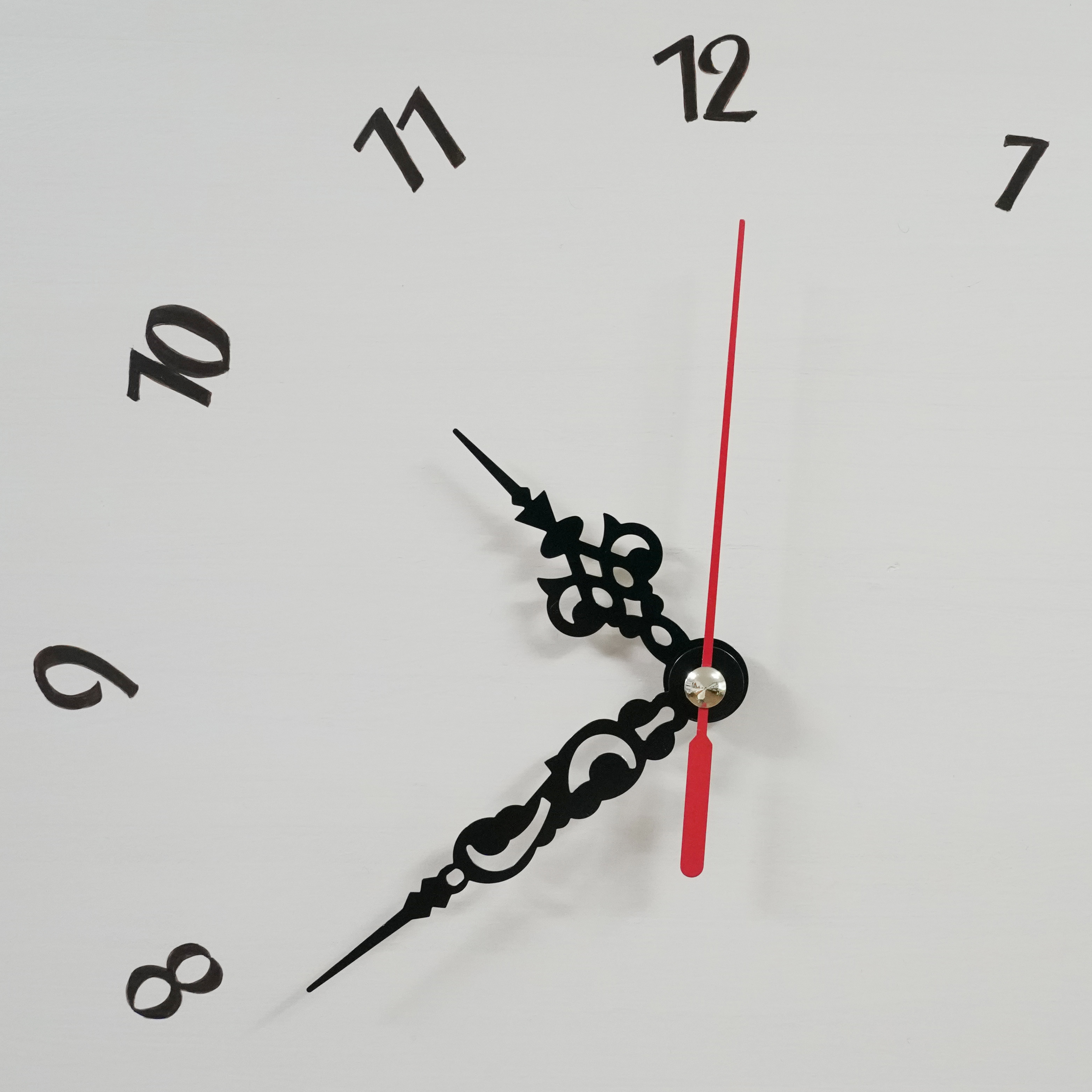 Folk Art Antique Clock - Image 4