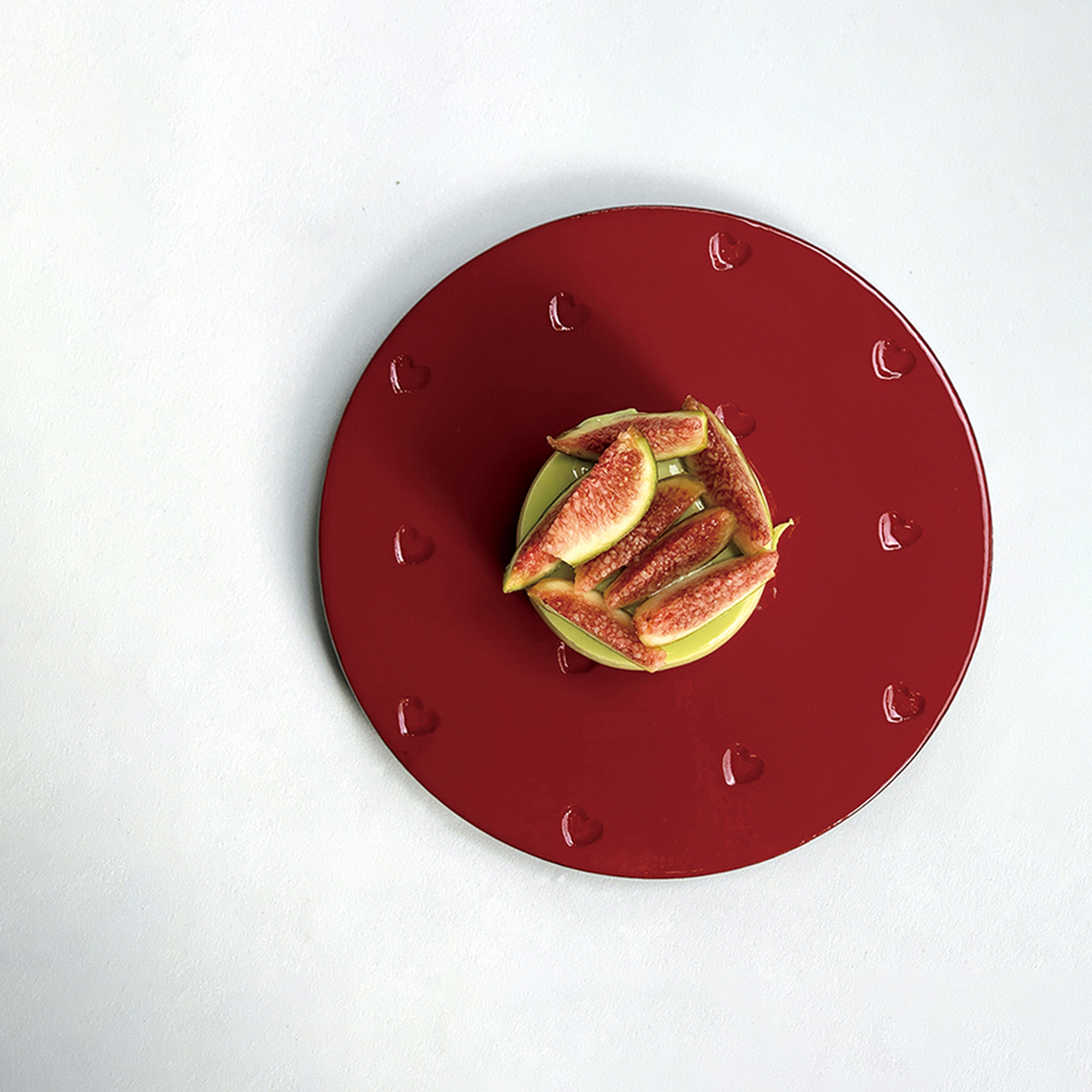 Ottchil Debossed Heart Plate