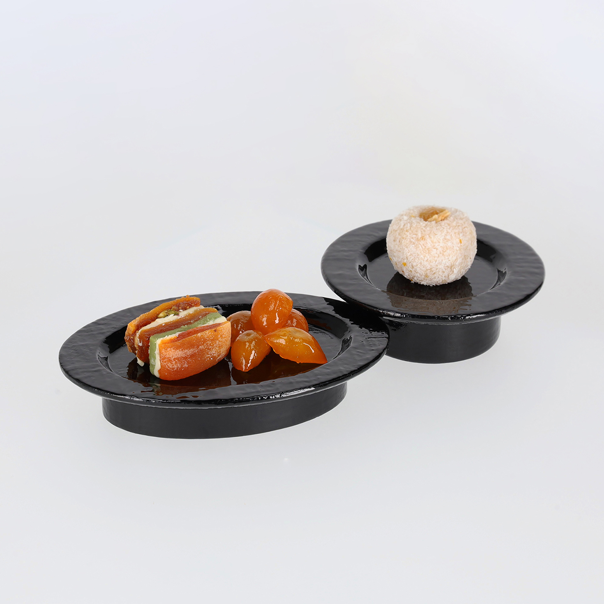 Ottchil Rim Pedestal Plate - Image 1