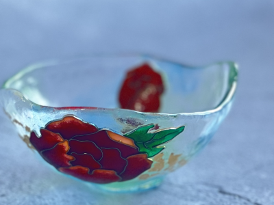 Ascending Vitreous Enamel Bowl