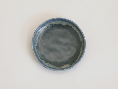 Everyday plate-ash blue