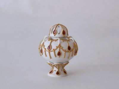 Awakening in Gold Series_Maroon red No.1