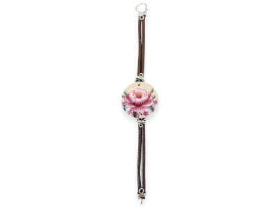 Folk Art Rose Bracelet