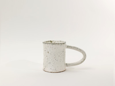 Cottage Snow Long Handle Mug 320ml